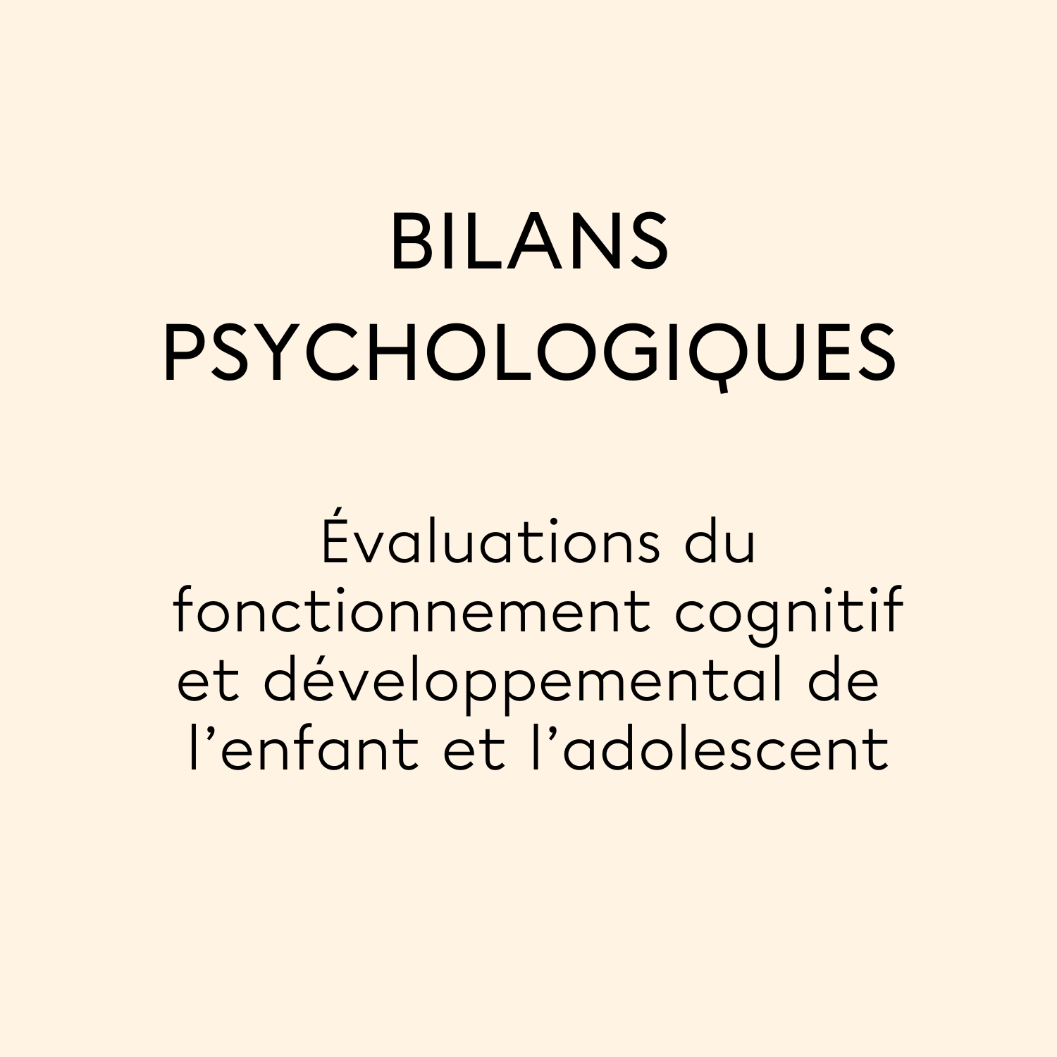 Centre Aia Bilans psychologiques WISC test QI