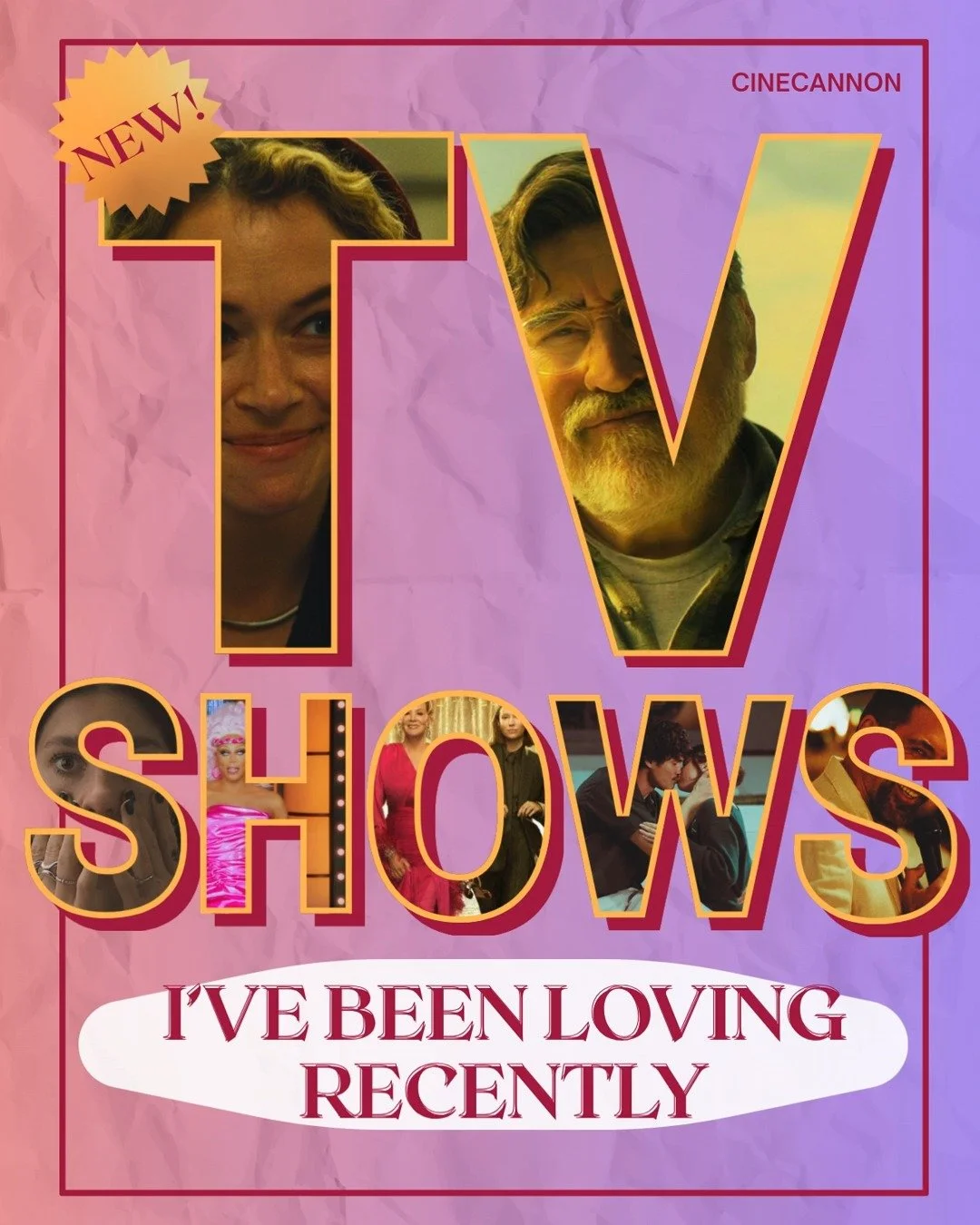 There's a lot of TV out there right now, and it's hard to know which shows are worth committing to. 

These seven shows are the ones I've been exploring of late, and worth your time - in my opinion! 

Compiling this list, I realised I am in a dark co