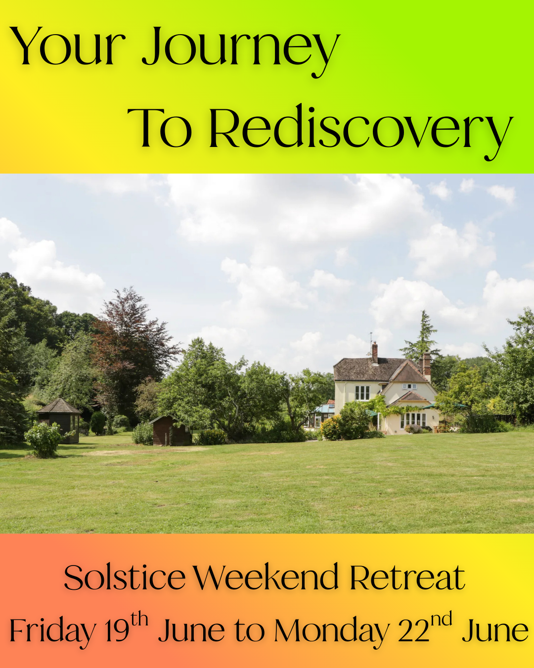 YOUR JOURNEY TO REDISCOVERY