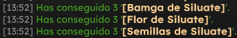 Dofus Torrente Arcano. Captura de pantalla con texto que indica logros en un juego, en español, en un formato de lista.