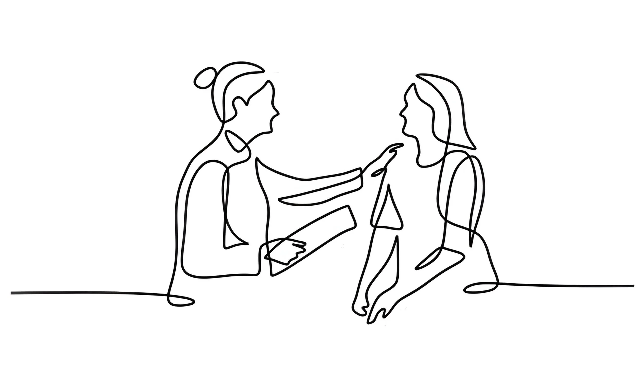 Ilustración sobre alianza terapéutica y vínculo en el proceso de coaching - Guiomar Fernández