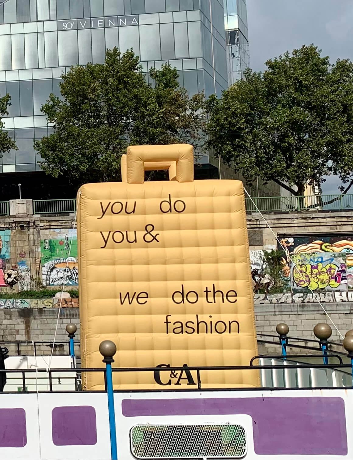 Inflatables Einkaufstasche