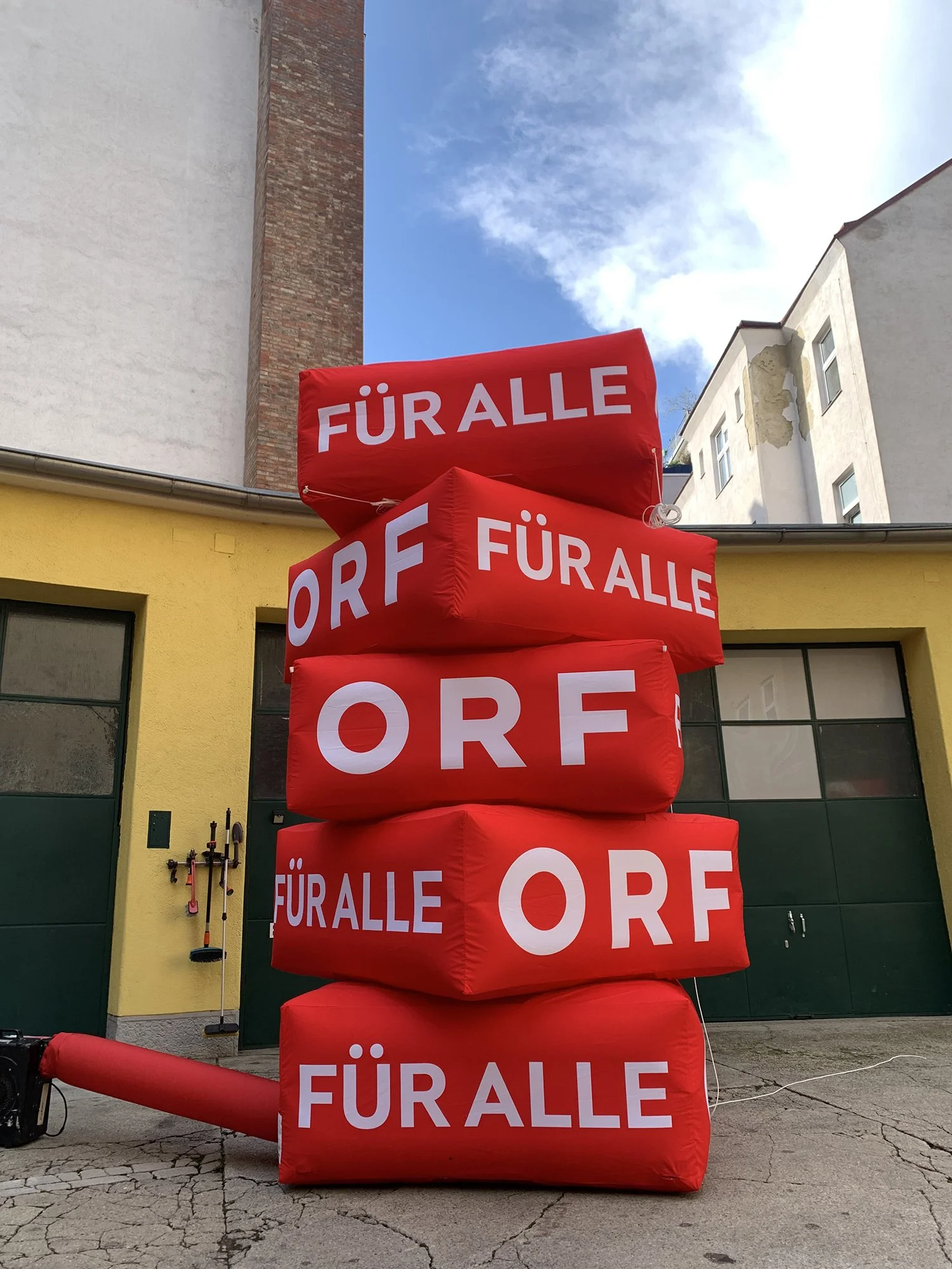 Inflatable Werbemittel