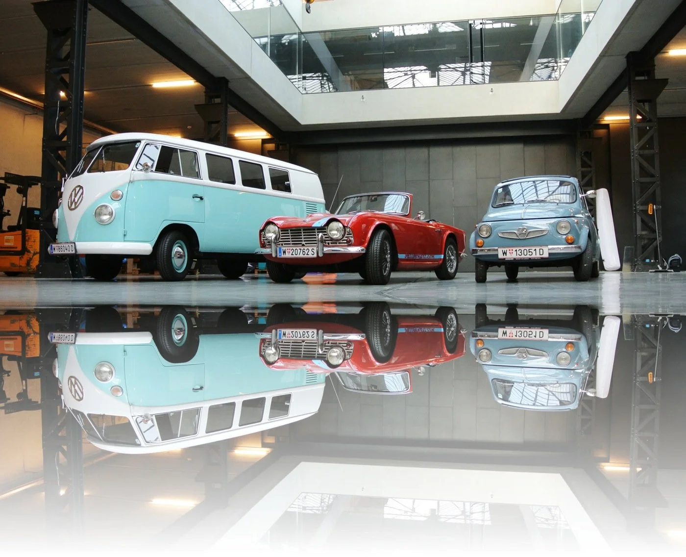 VW Bulli T1 und Oldtimer im Einsatz