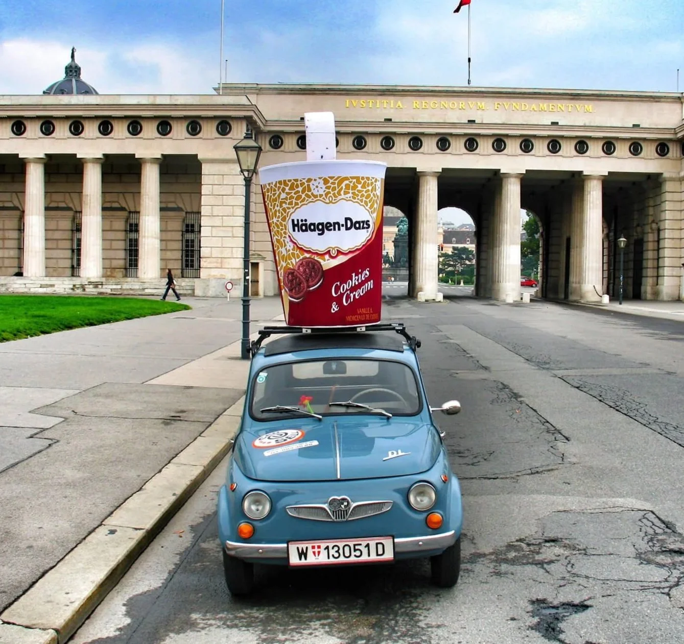 Puch 500 DL für Werbeaktion