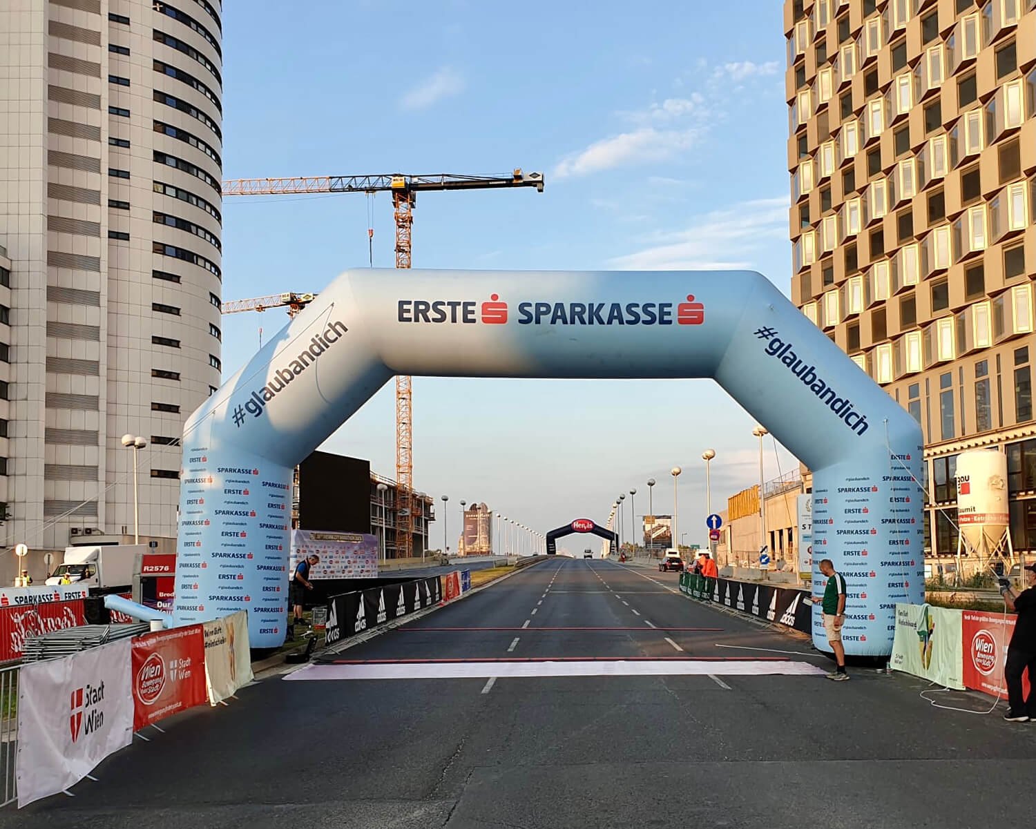 Aufblasbarer Bogen für Werbung