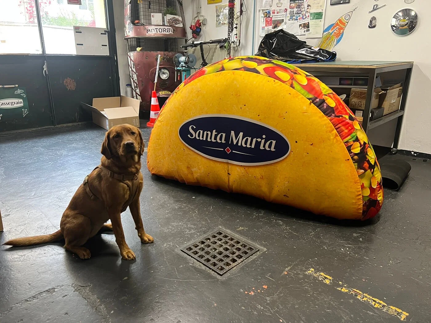 Inflatables Taco Werbeaktion