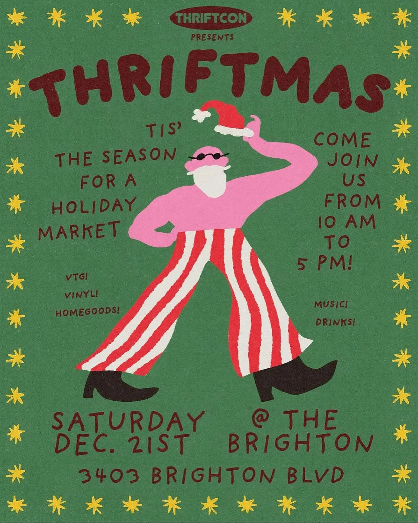 Better not pout cause @thrift_con has one more in their slay this year for Denver 🛷🎅 Tickets by DeFy at https://thriftcon.co/