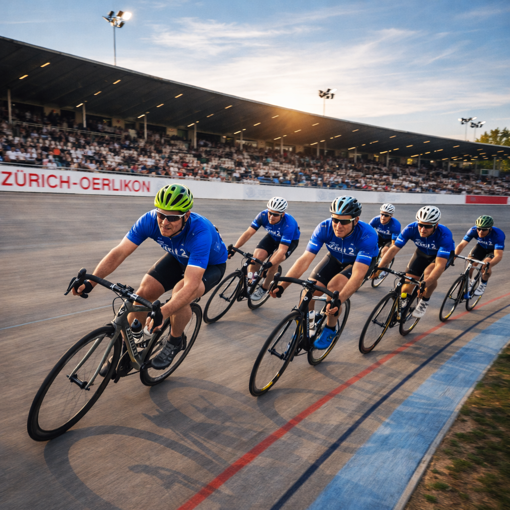 Beginn Dienstag Abendrennen Offen Rennbahn Oerlikon