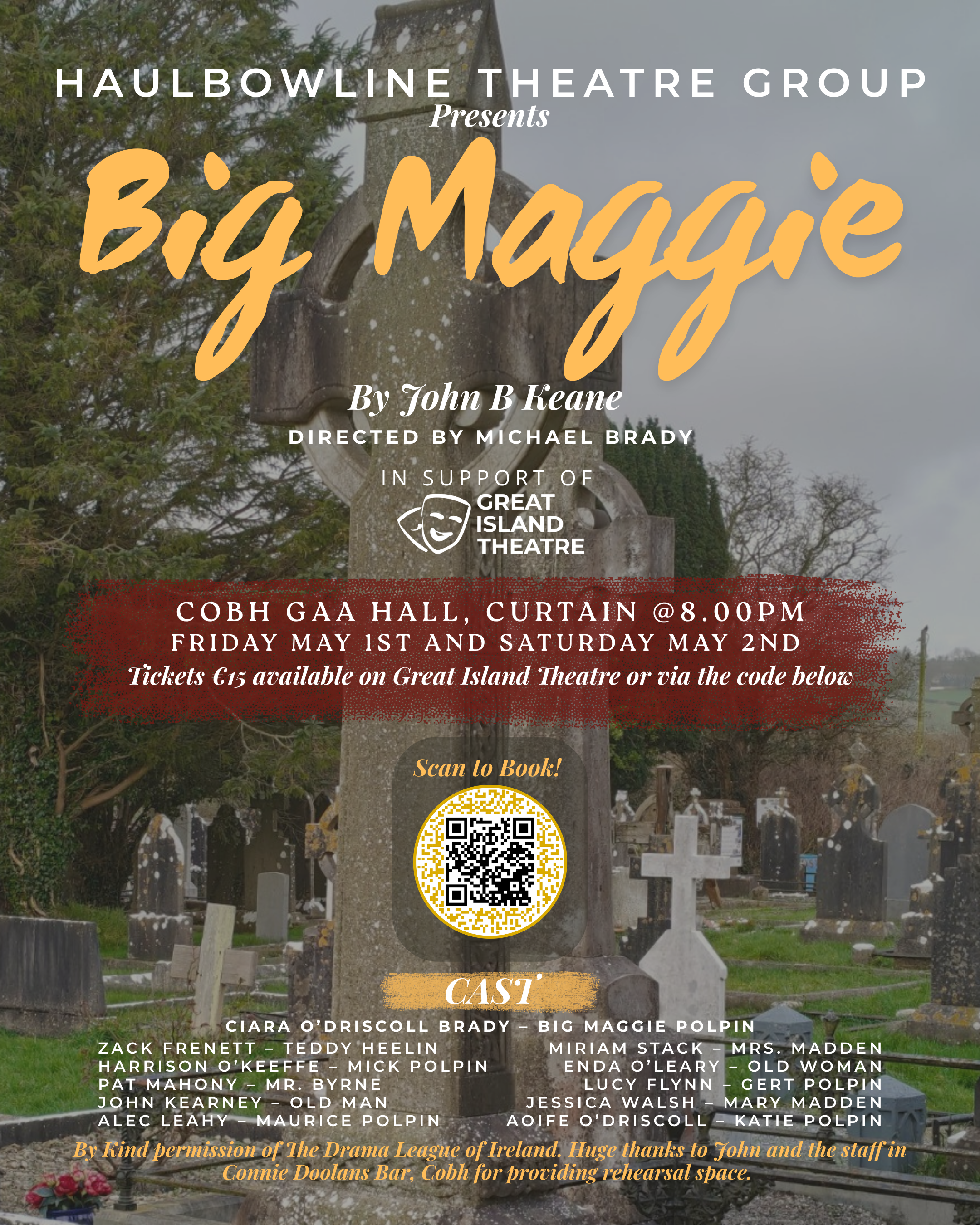 Big Maggie | Haulbowline Theatre Group | Cobh GAA Hall |
