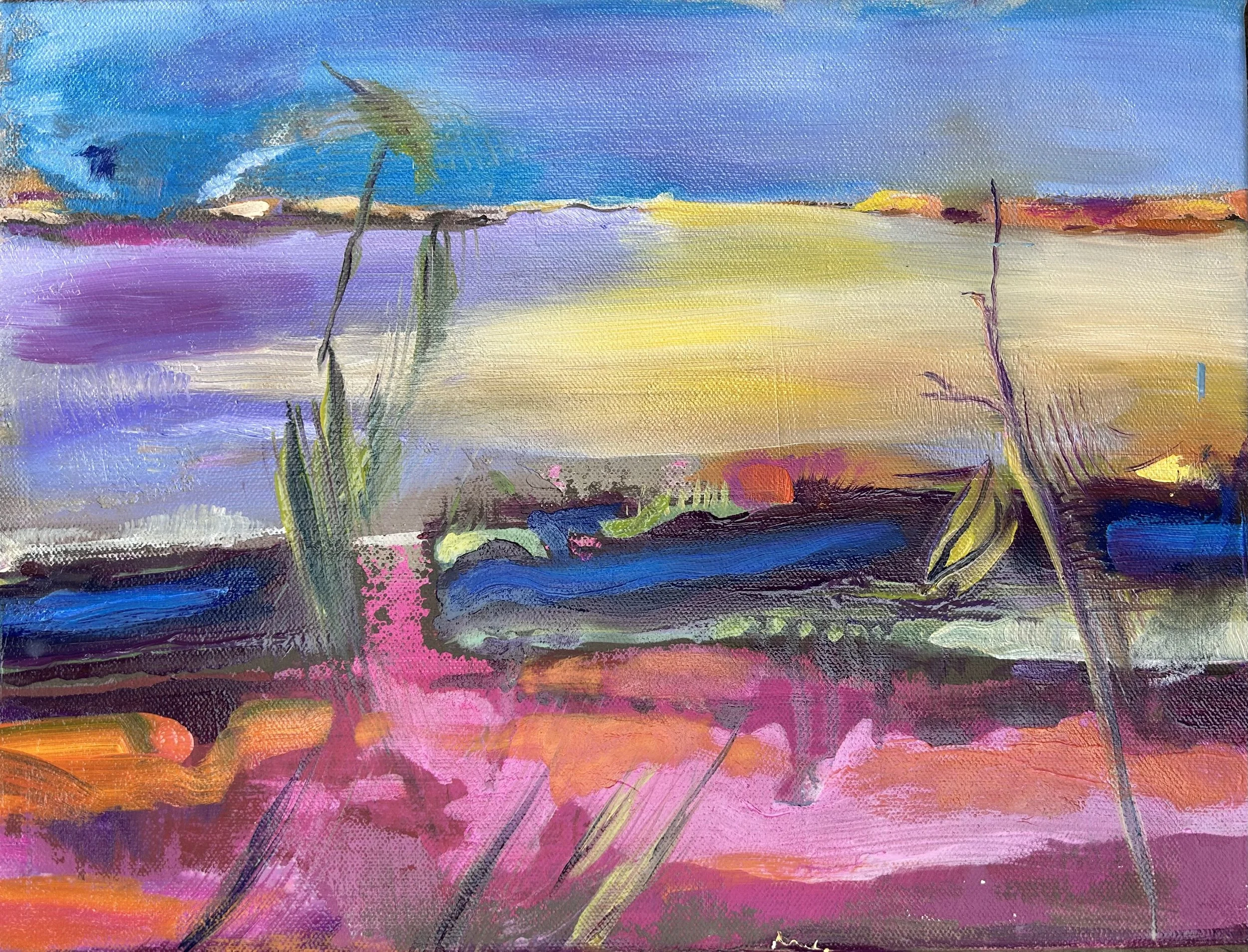 Le passage
L.40 X H.30
Huile sur toile