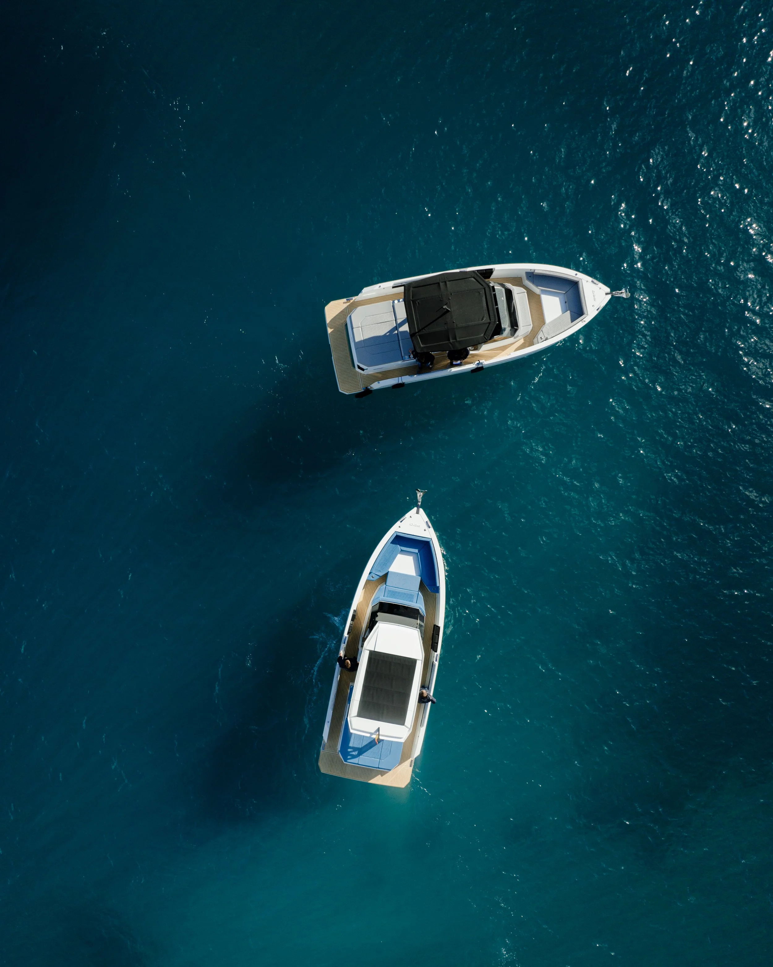 Private boat transfer from Naples to Capri on calm blue waters