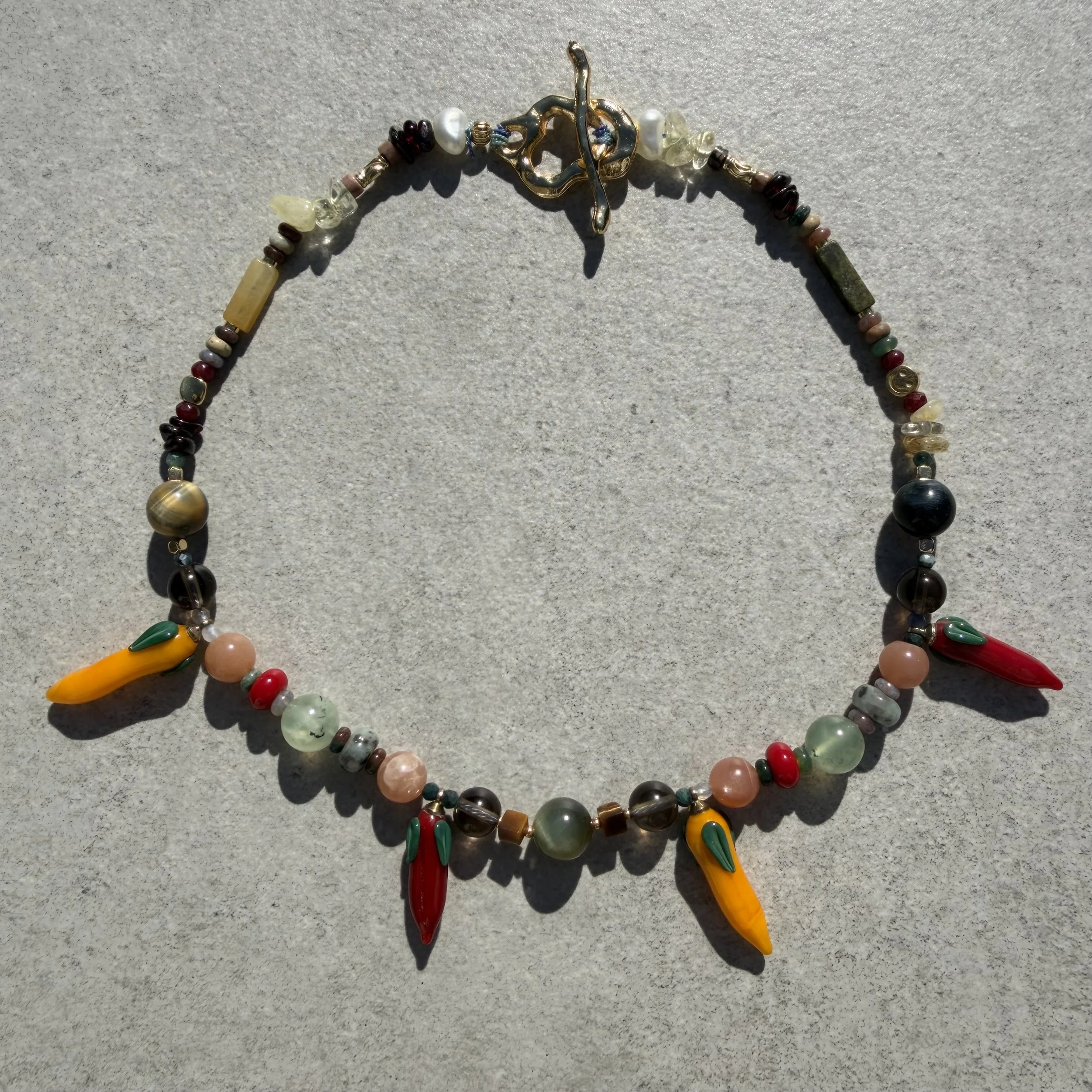 Red and Yellow Chillies