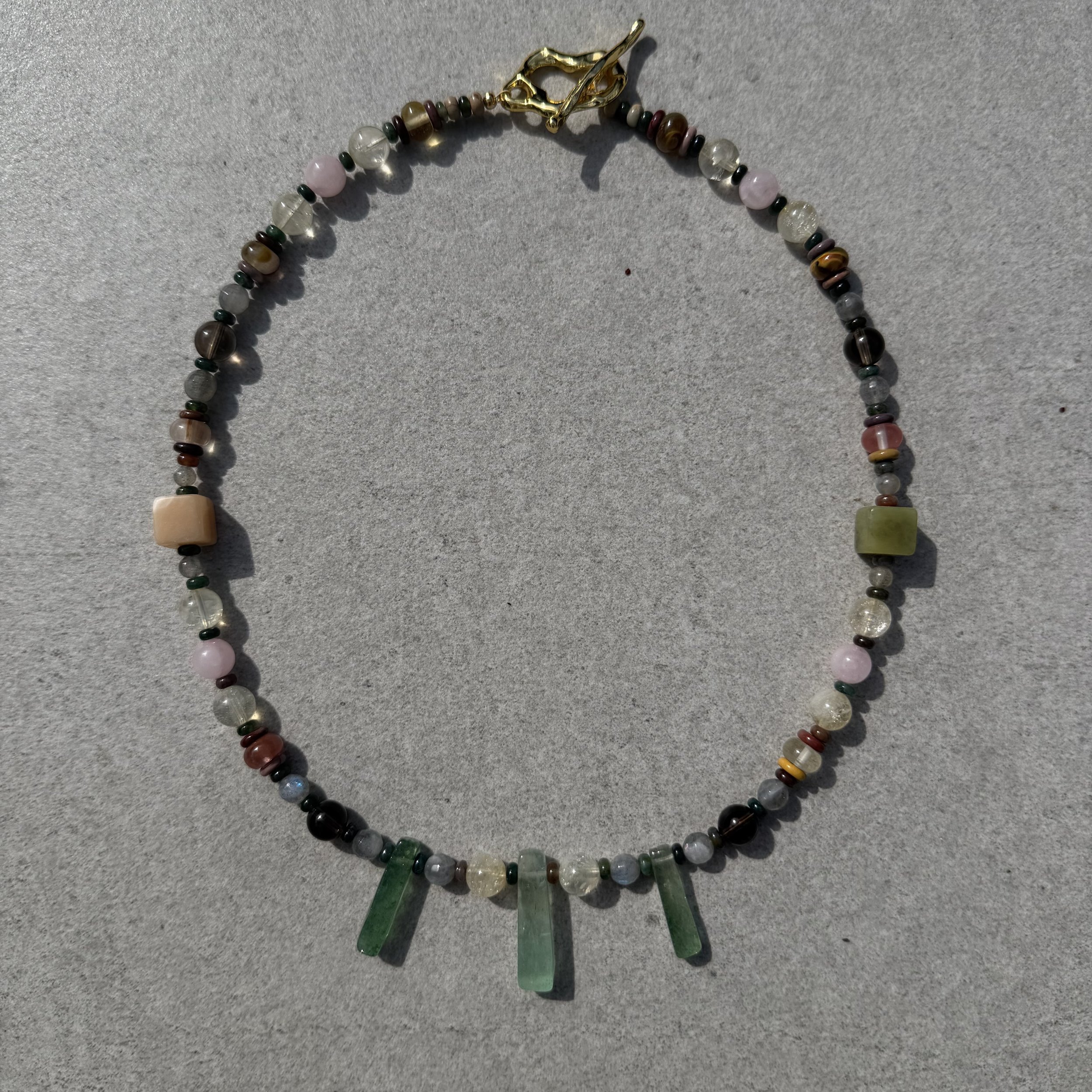 Green Aventurine Quartz Pendant 1