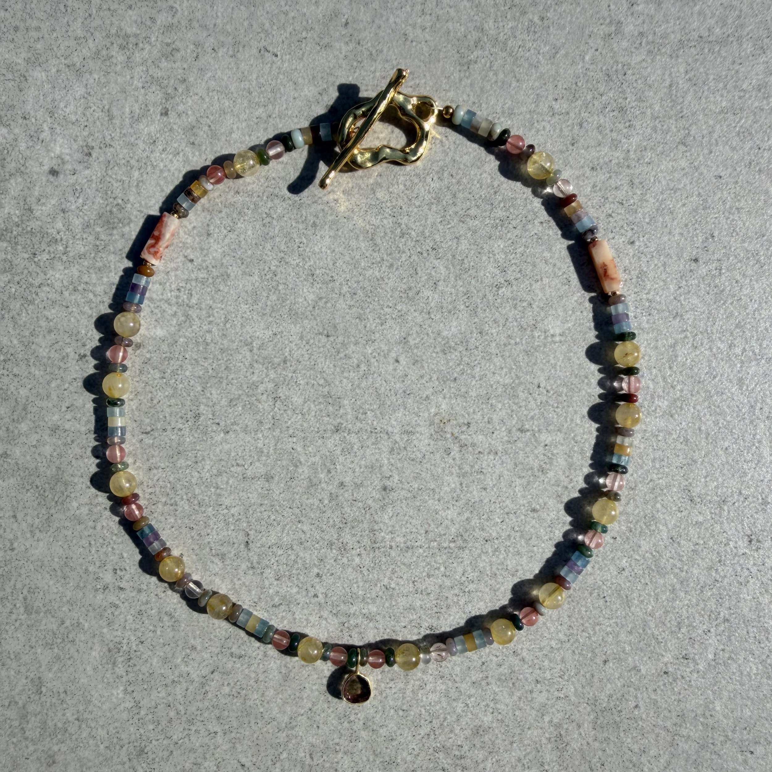 Watermelon Tourmaline Dinky Soleil