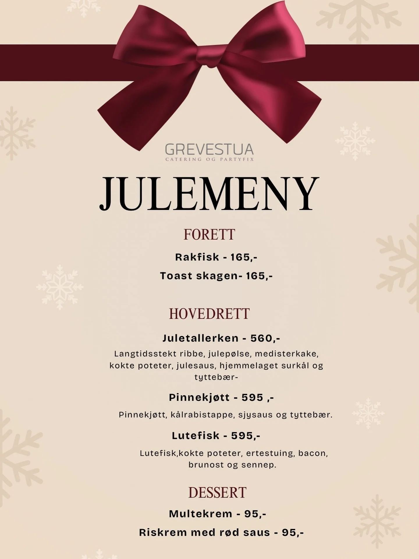 ✨ Julemiddag p&aring; Odd Fellow &ndash; 13. desember! ✨

La julestemningen senke seg i et vakkert julepyntet Odd Fellow 13. Desember kl 18:00. Denne kvelden &aring;pner vi d&oslash;rene for en storsl&aring;tt julemiddag fylt med varme, god stemning 
