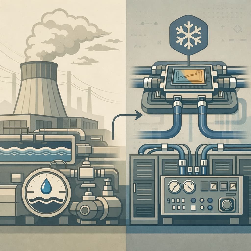 Cooling the Digital Brain: Why Generative AI is Forcing a Revolution in Chip-Level Liquid Cooling