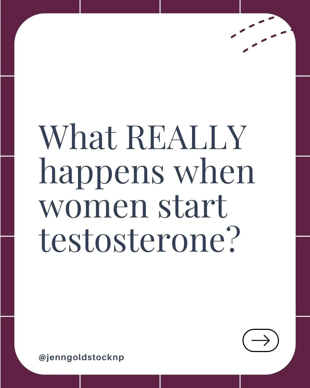 Women have been told for decades that testosterone is a &ldquo;male hormone.&rdquo;
That myth has quietly undermined women&rsquo;s health for generations.

Testosterone isn&rsquo;t new.
And it isn&rsquo;t a bodybuilding drug.

It&rsquo;s a human horm