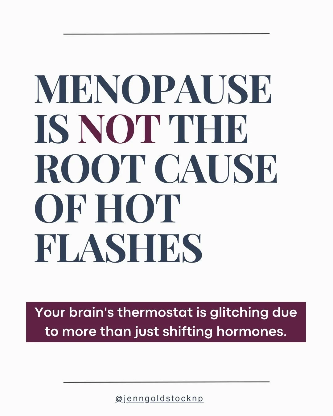 Hot flashes are often treated like a simple hormone problem. Estrogen drops, symptoms start, end of story. But the body is rarely that simple.

Many women still experience hot flashes even when their hormone levels are being supported. That tells us 