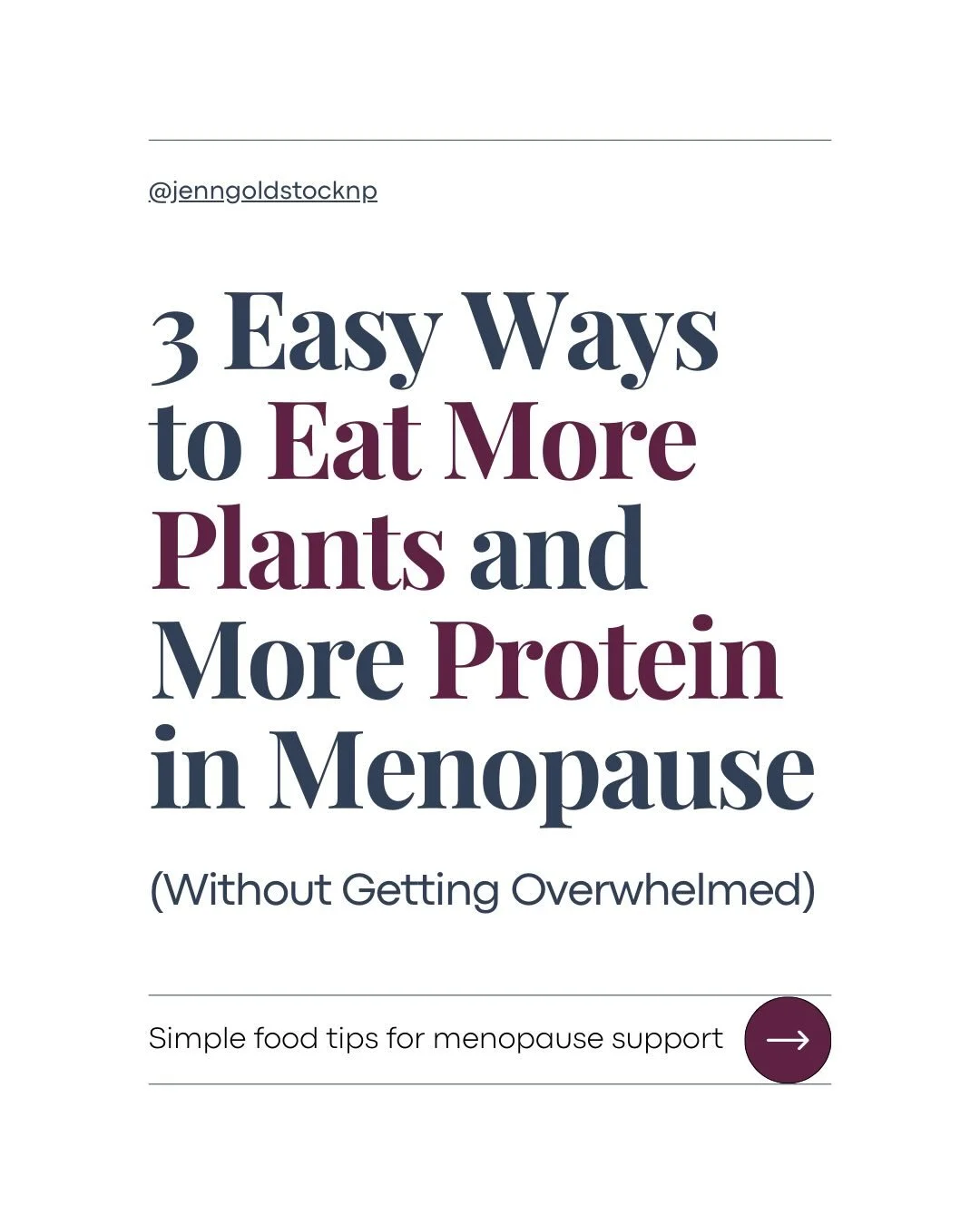 If you have ever tried to &ldquo;eat better&rdquo; in midlife and immediately felt overwhelmed, you are not alone. Somewhere along the way, we were made to believe that supporting our hormones means overhauling everything at once. More plants. More p