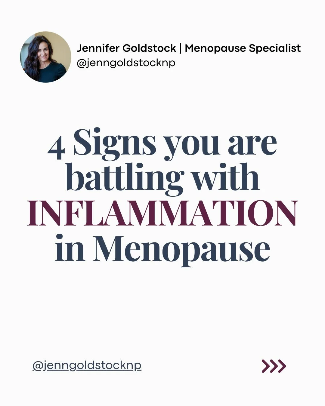 Inflammation is one of the biggest drivers behind so many of the symptoms women experience in perimenopause and menopause. The tricky part is that it does not always show up in obvious ways. Instead, it often hides behind symptoms we are told are jus