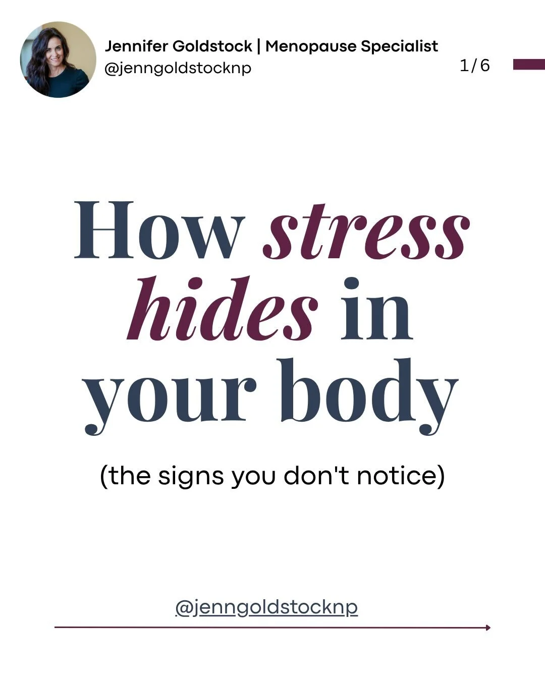 Stress doesn&rsquo;t always look like panic or a racing mind. Often, it hides quietly in your body and shows up in ways you might not even notice.

It can affect your hormones, energy, digestion, sleep, and mood in ways that feel normal&hellip; until
