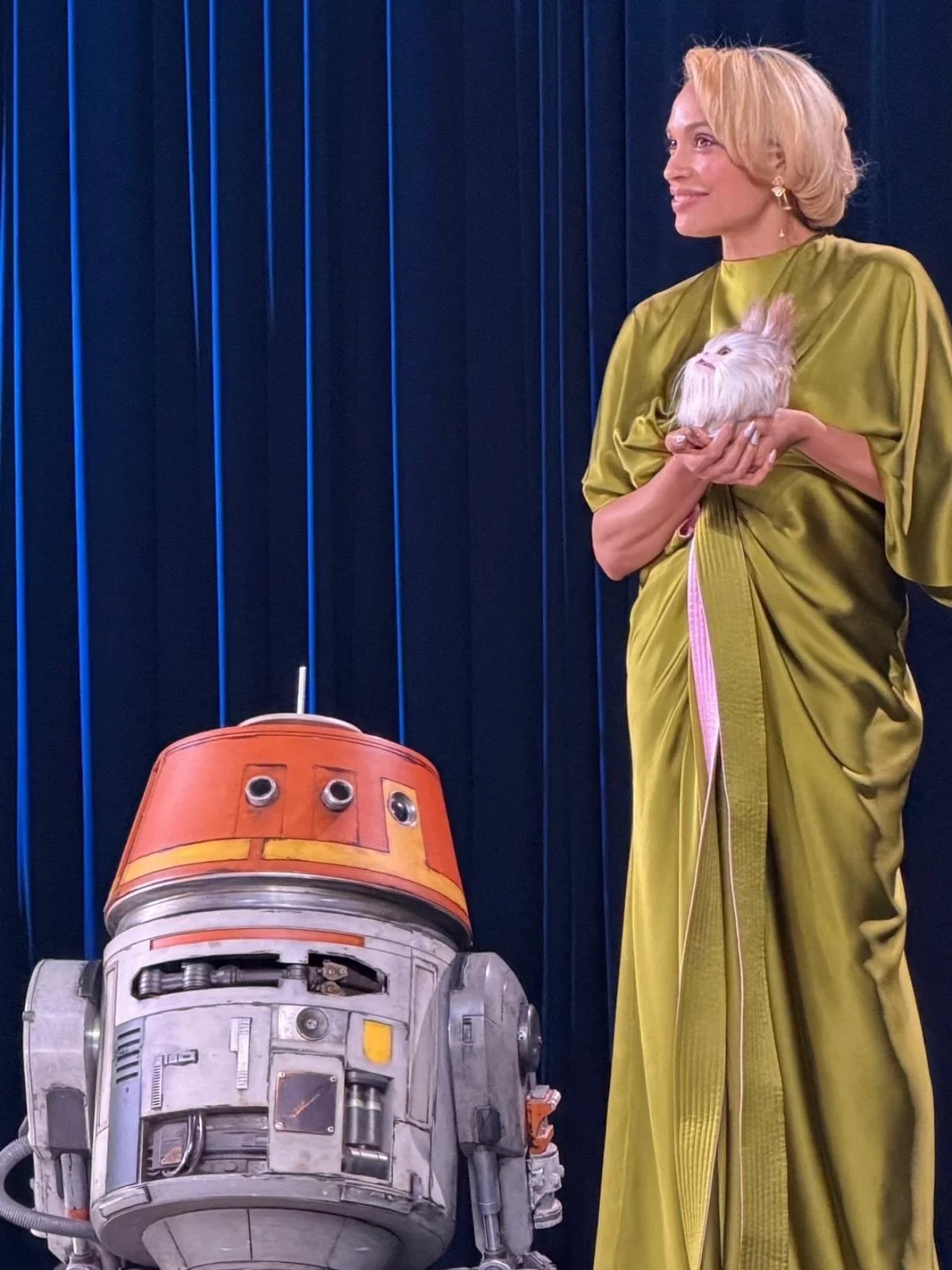 Rosario Dawson at the Disney Upfront 2026