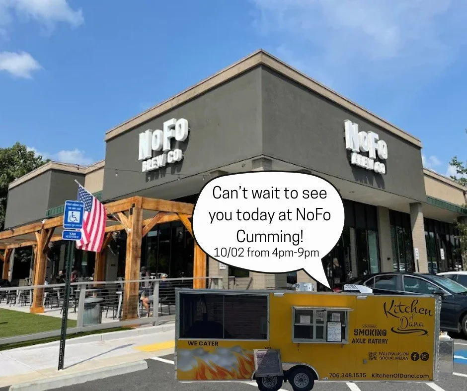 📍 NoFo Brew Cumming
⏰ 4&ndash;9pm tonight
See you there! 🍴

#KitchenOfDana #FoodTruckEats #ComfortFoodCravings #SouthernEats #FoodieFavorites #foodtruck #nofo #lookforthebrownbox