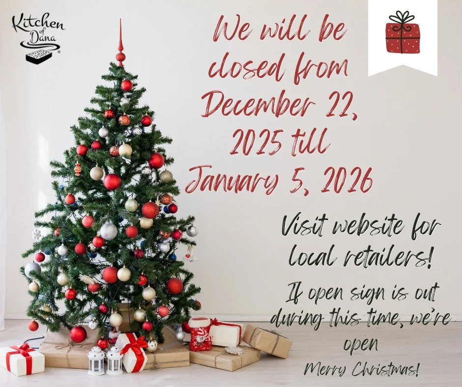 Holiday hours update 🎄Closed 12/22&ndash;1/5.
Visit our website for local retailers while we&rsquo;re away!
Merry Christmas ❤️