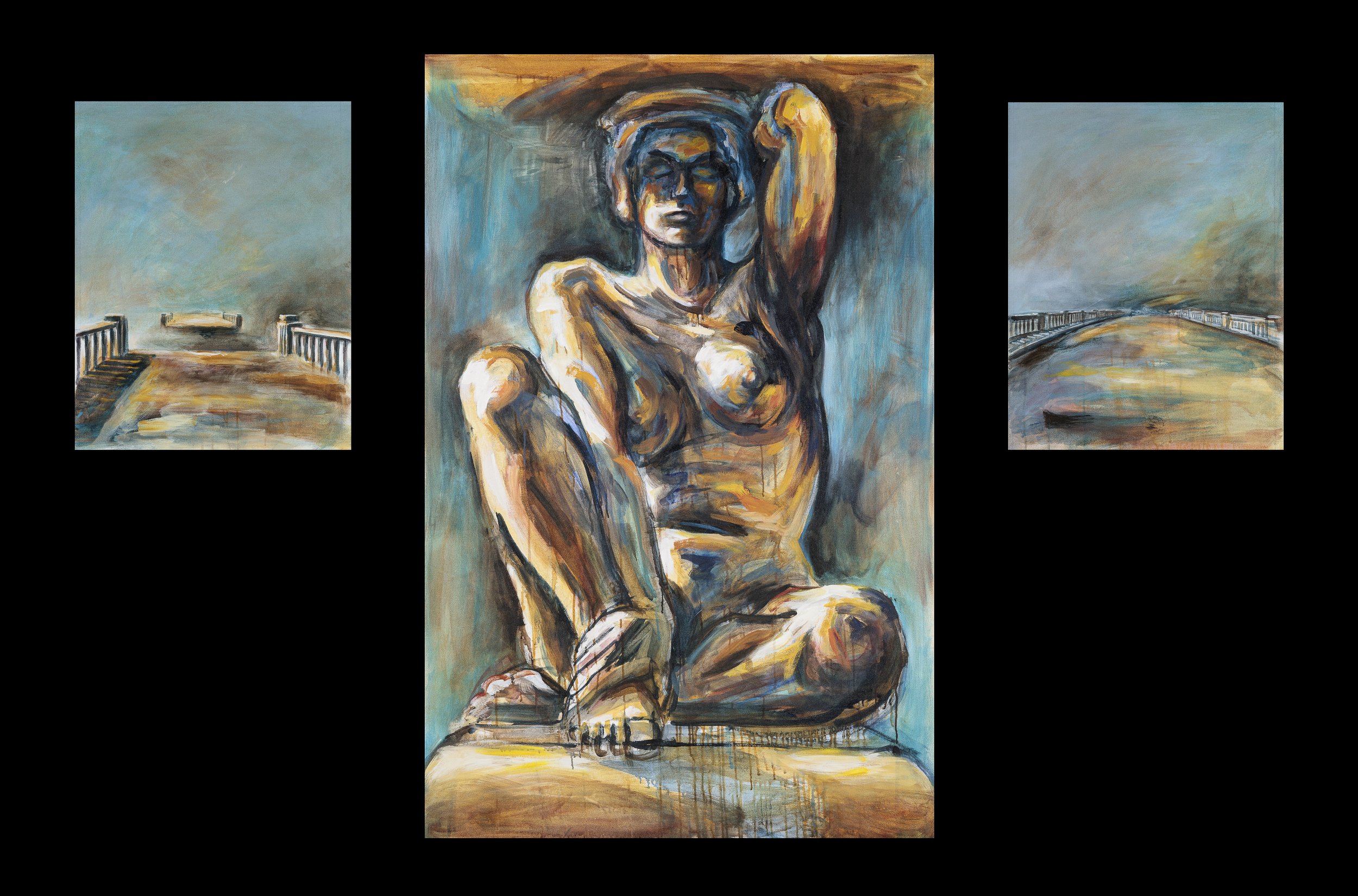 Constans, 1997, acrylic on canvas, 168 x 260 cm