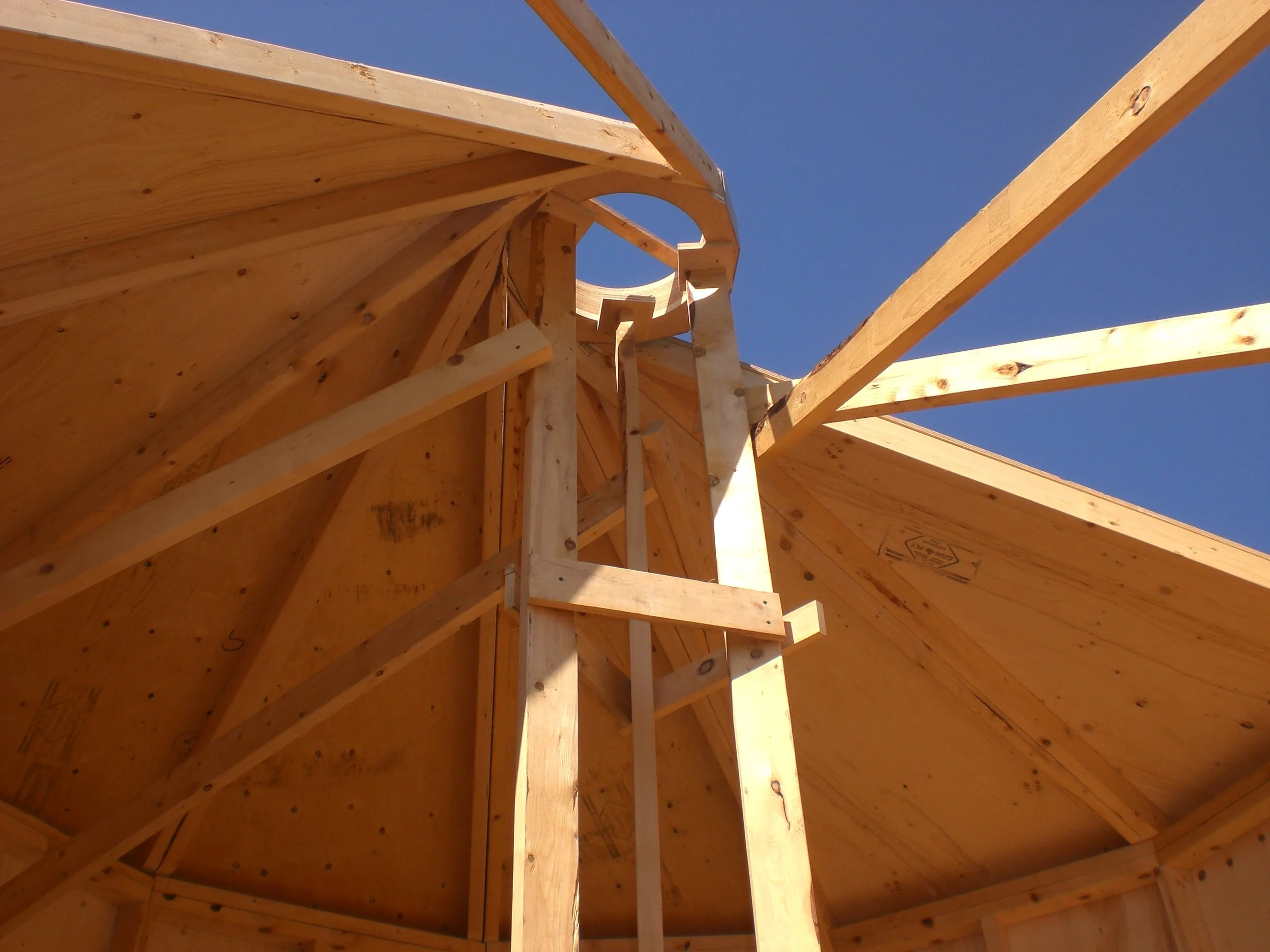 Roof installation, 2010