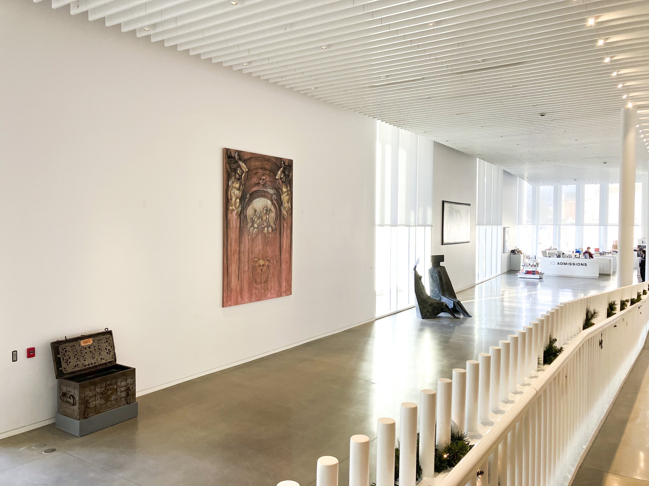 Attic painting, Harrison McCain Pavillian, Beaverbrook Art Gallery, 2024