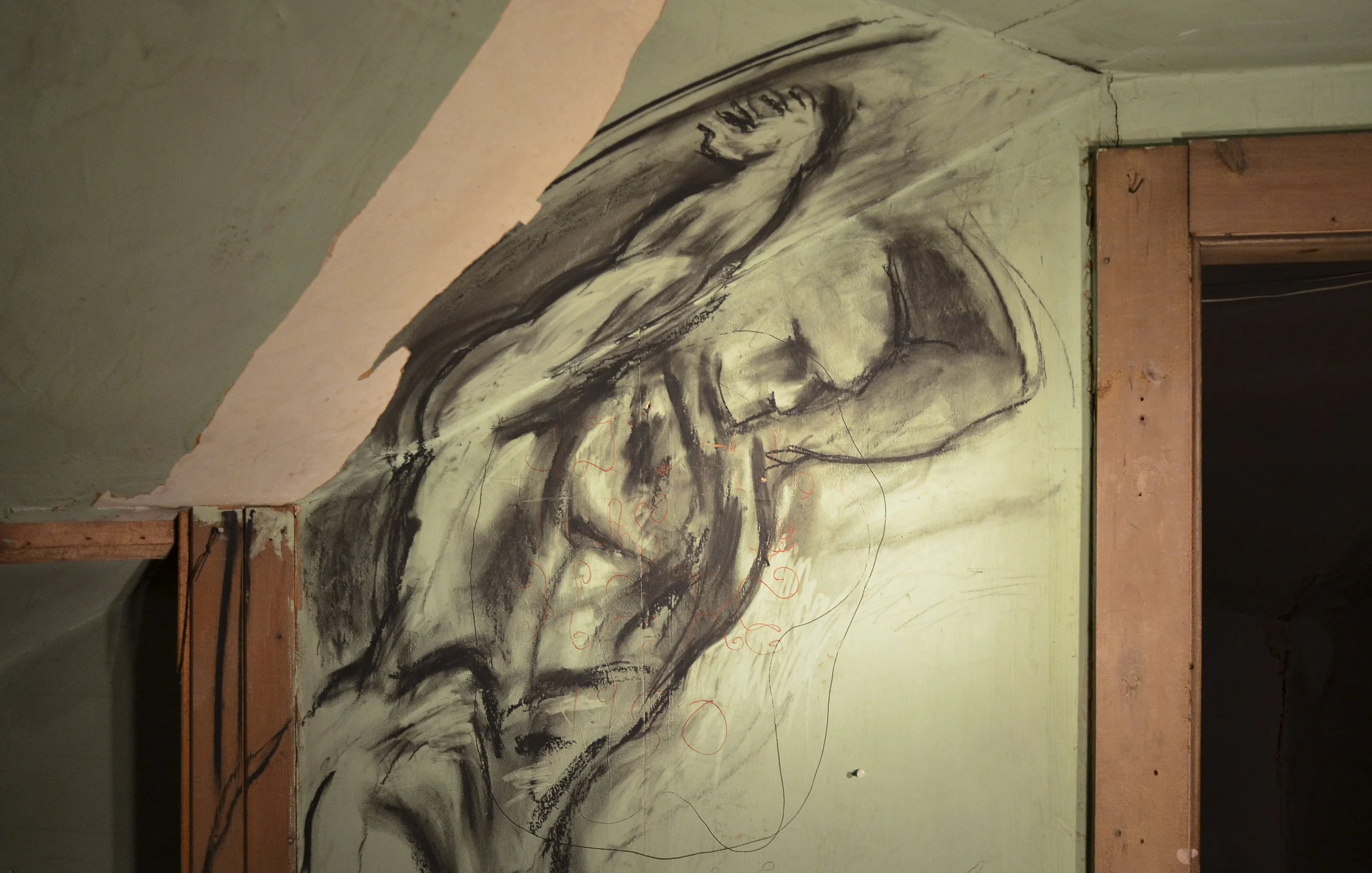 Gable 2 (west) Photo Panel, 36 x 56 cm