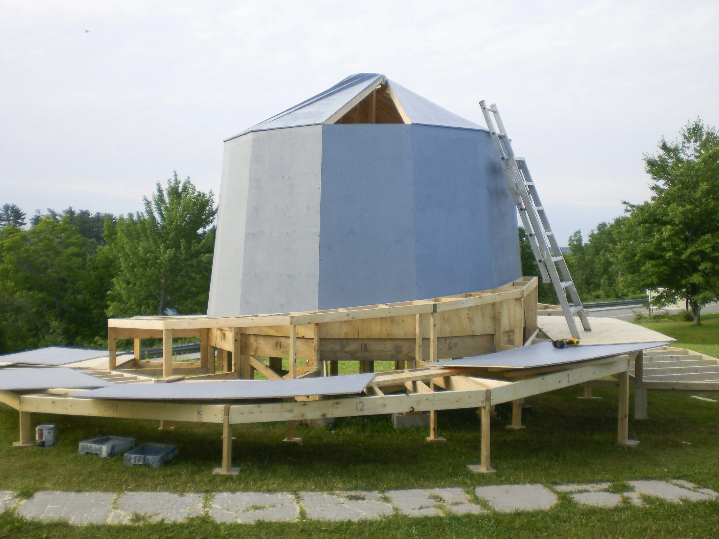Camera and ramps installation, 2010