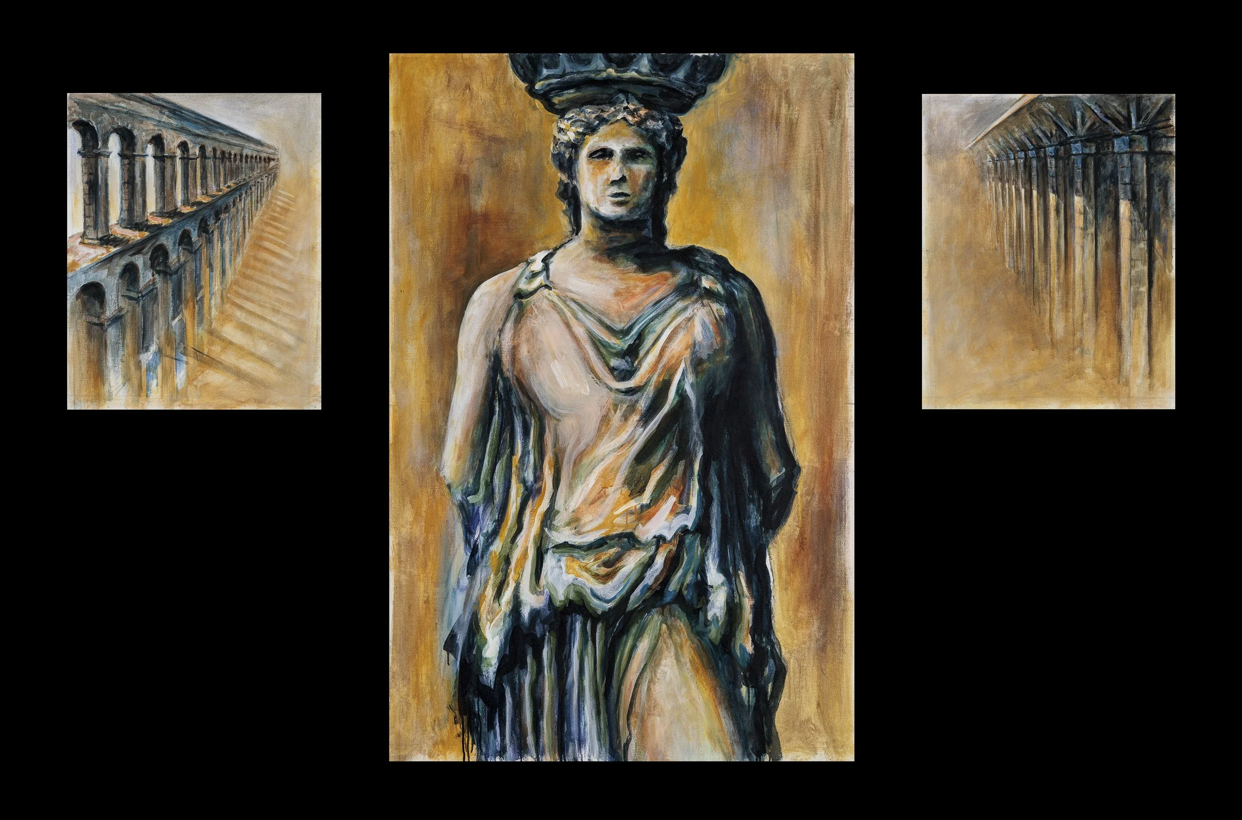 Nobilis, 1997, acrylic on canvas, 168 x 260 cm