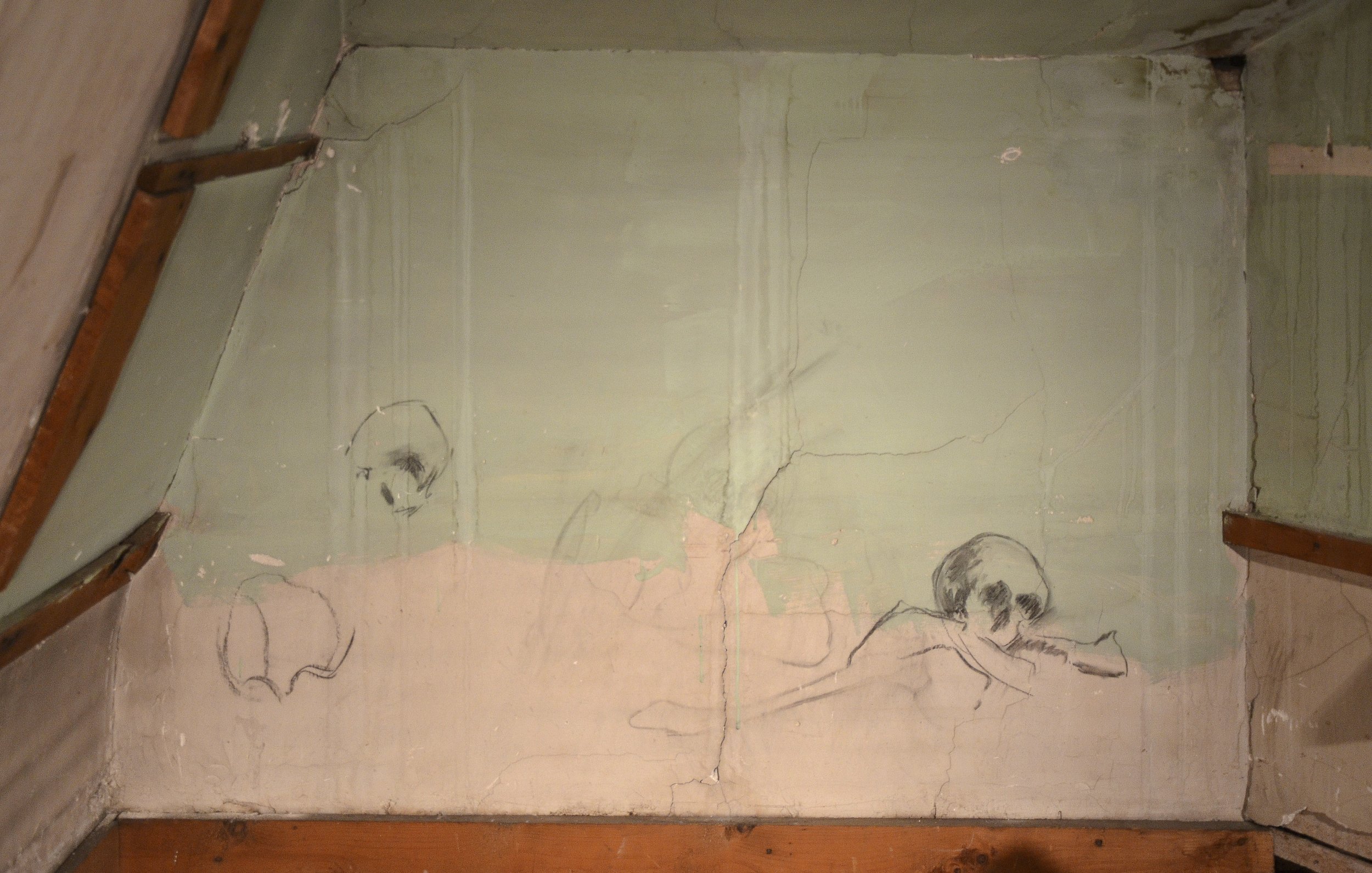 Gable 2 (west) Photo Panel, 36 x 56 cm