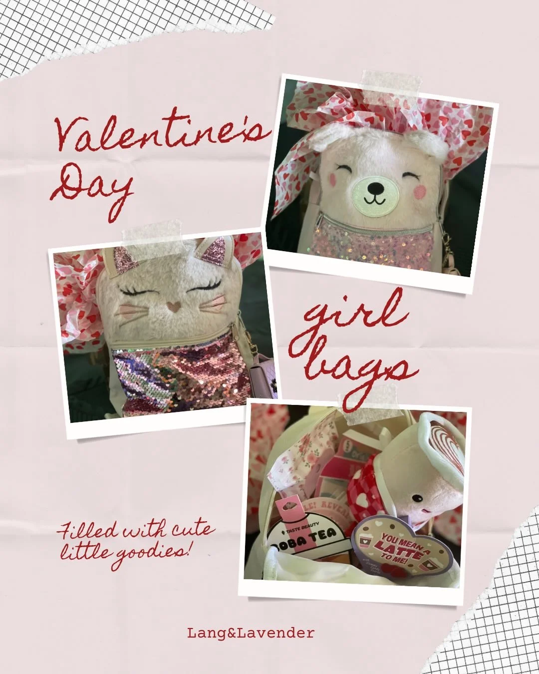 &hearts;️We have a few girl &amp; boy Valentine&rsquo;s Day gifts left! These cute gifts come with all sorts of fun goodies! 

🎒Girls receive a cozy, adorable backpack filled with 5-
7 fun and festive surprises! 

🎁 Boys receive a playful gift box 
