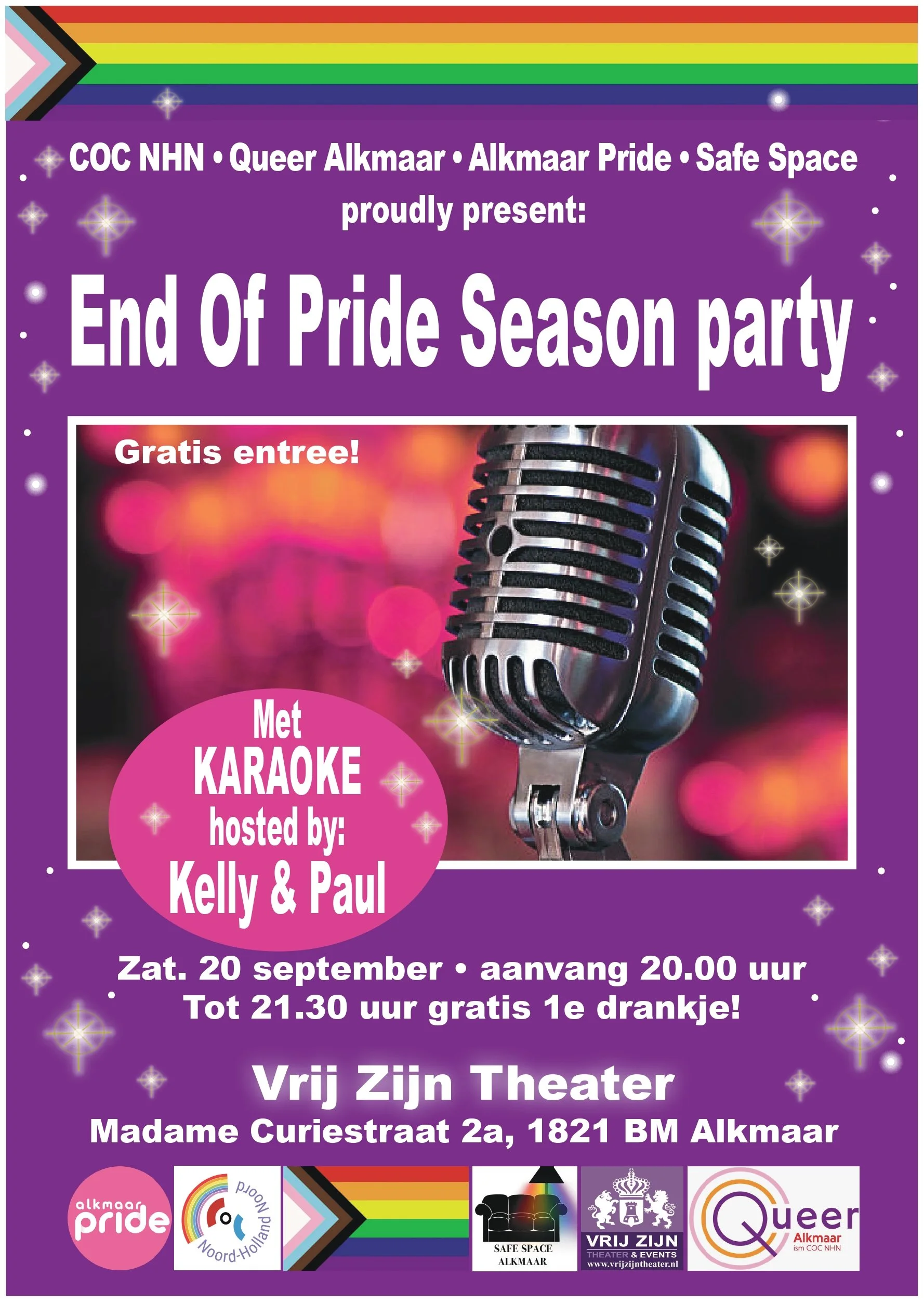 End Of Pride Season Party in Alkmaar