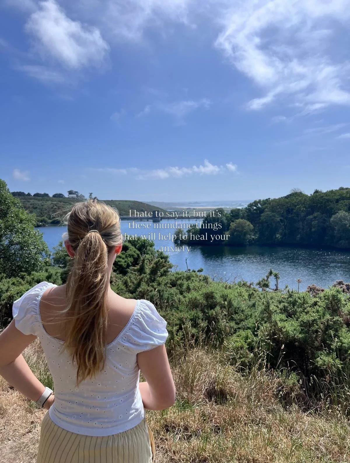 sorry to say it, but it is the mundane things that will help you to heal your relationship with anxiety. 💛 

meeting your emotional and physical needs happens in subtle, ordinary and simple ways, often weaved into our routines and the way we choose 