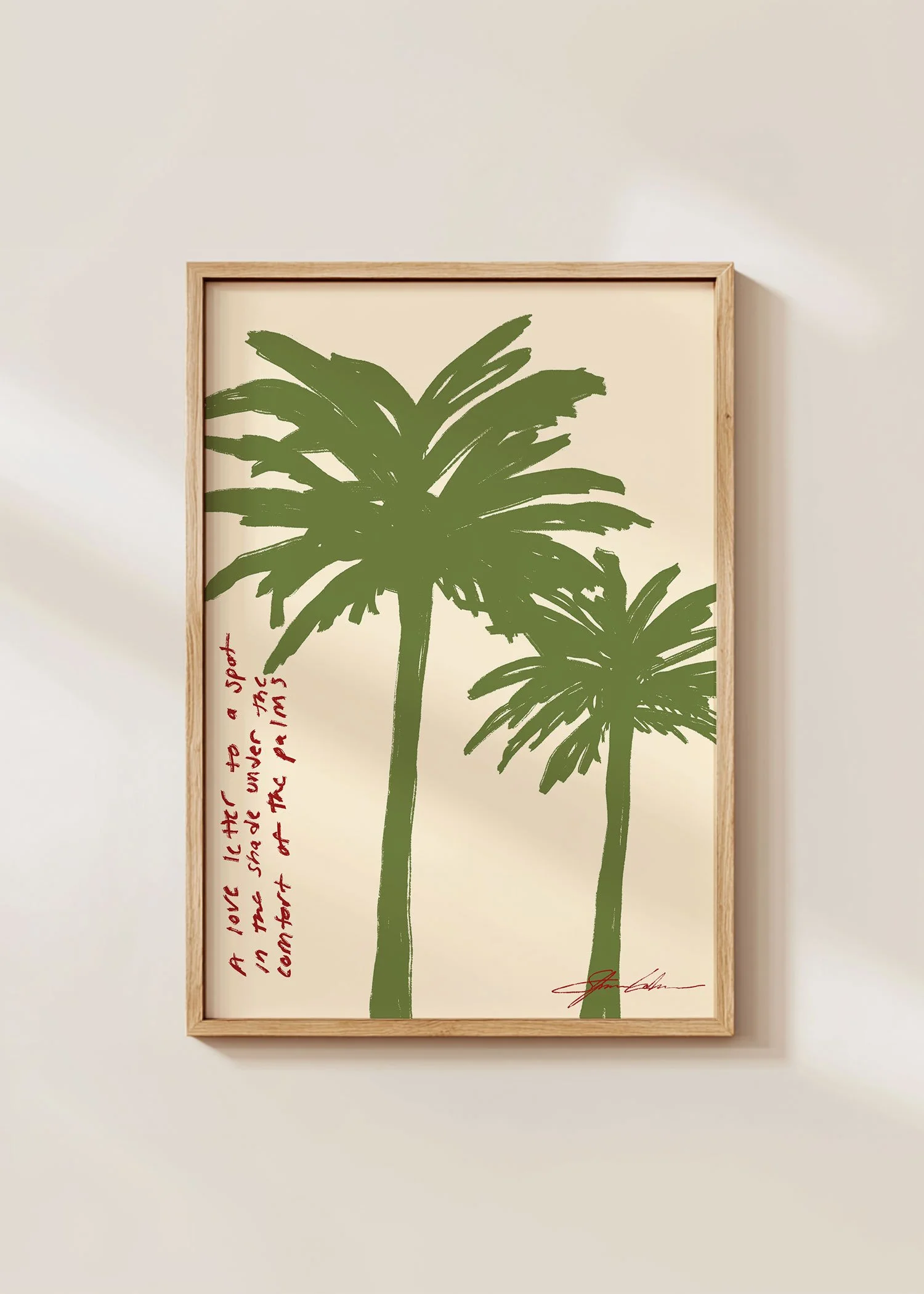 Palm Trees Print