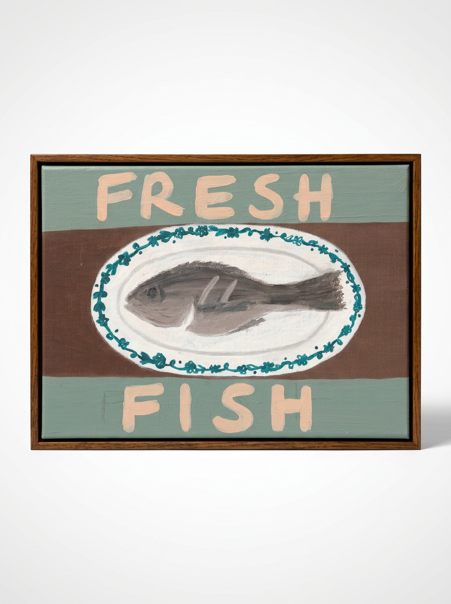 Fresh Fish Painting