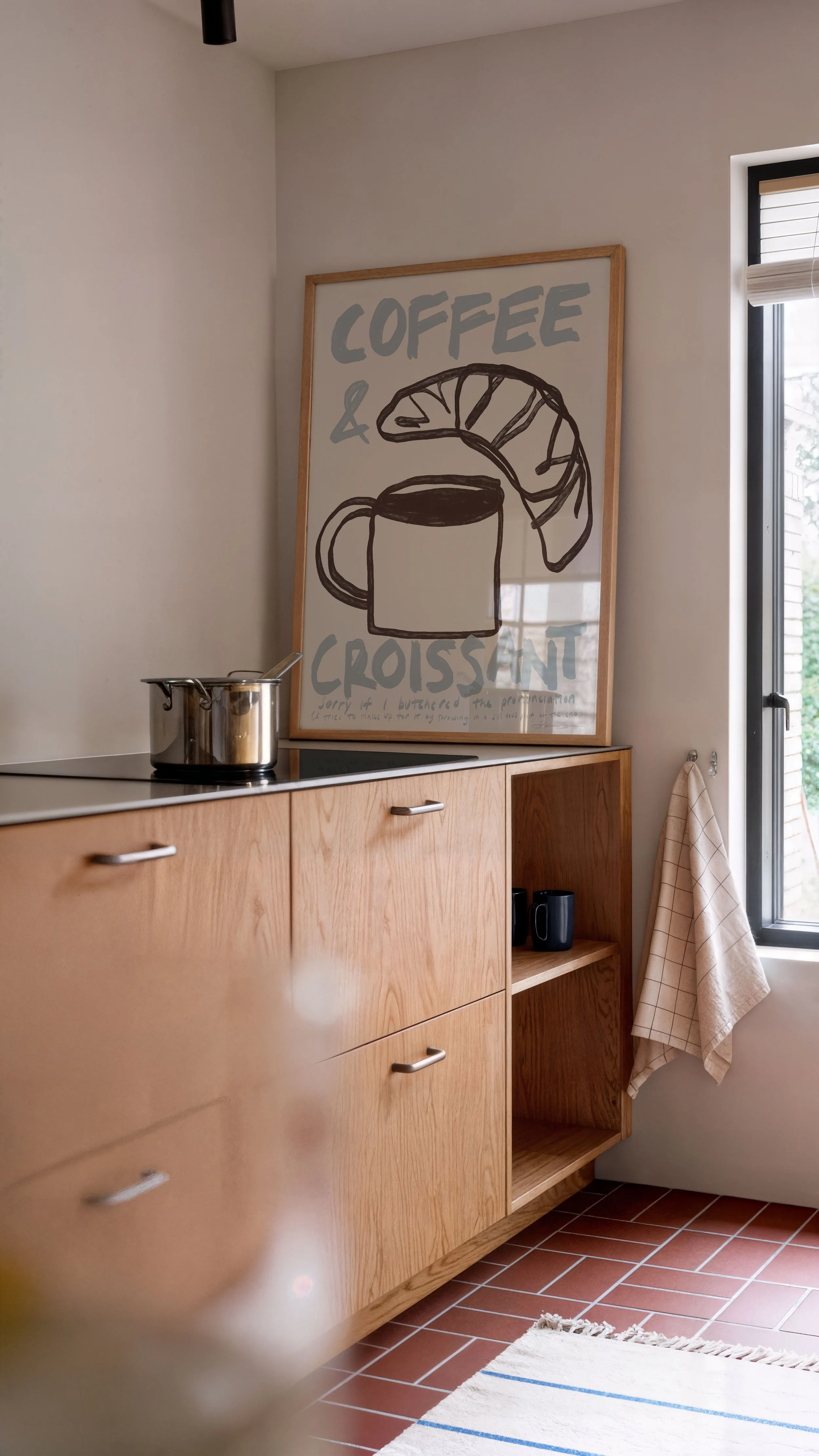 Coffe-&-Croissant-Bakery-Wall-Art-XL-framed-Poster-in-kitchen.jpg