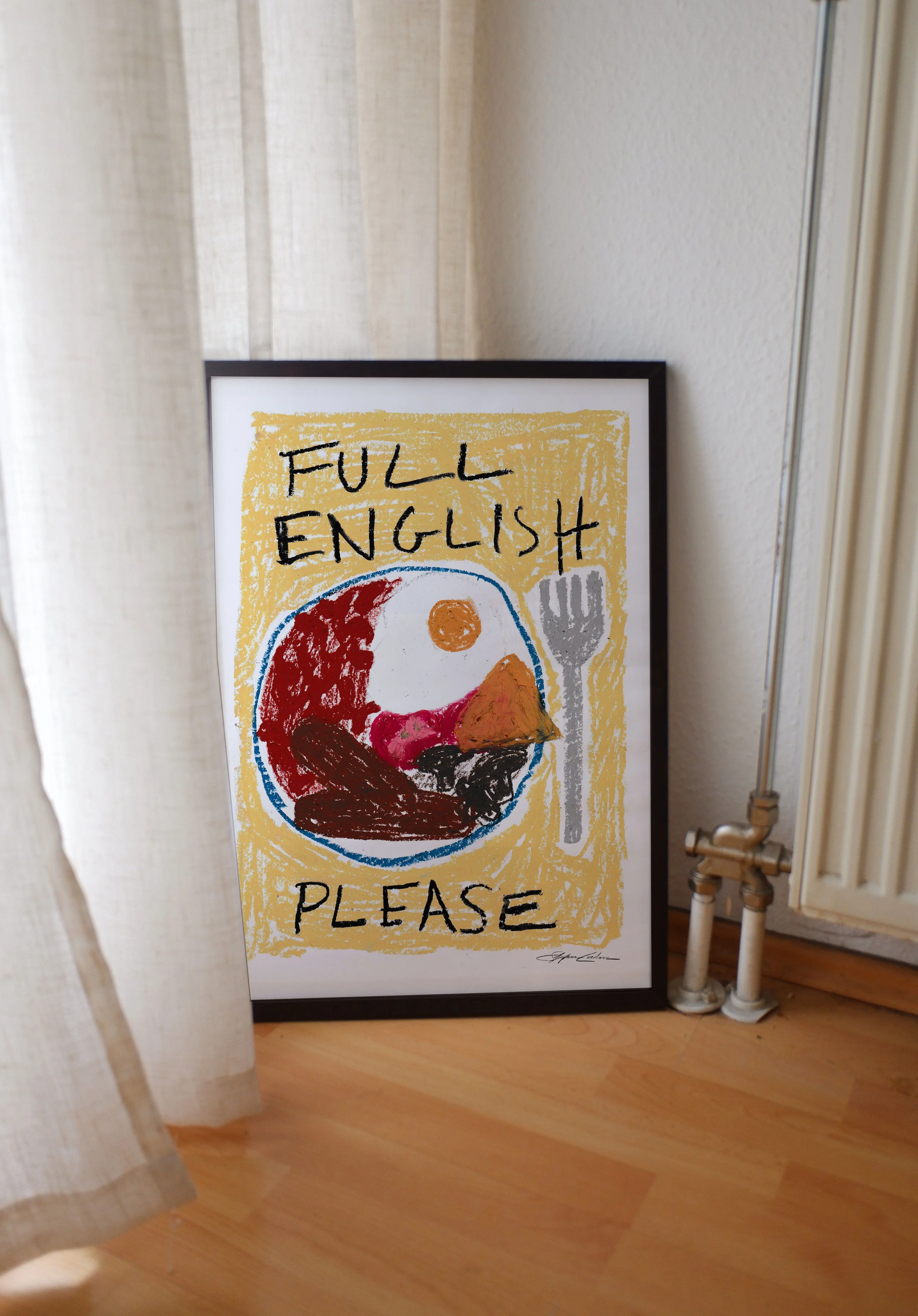 full-english-breakfast-oil-pastel-Linen-Curtain-.jpg