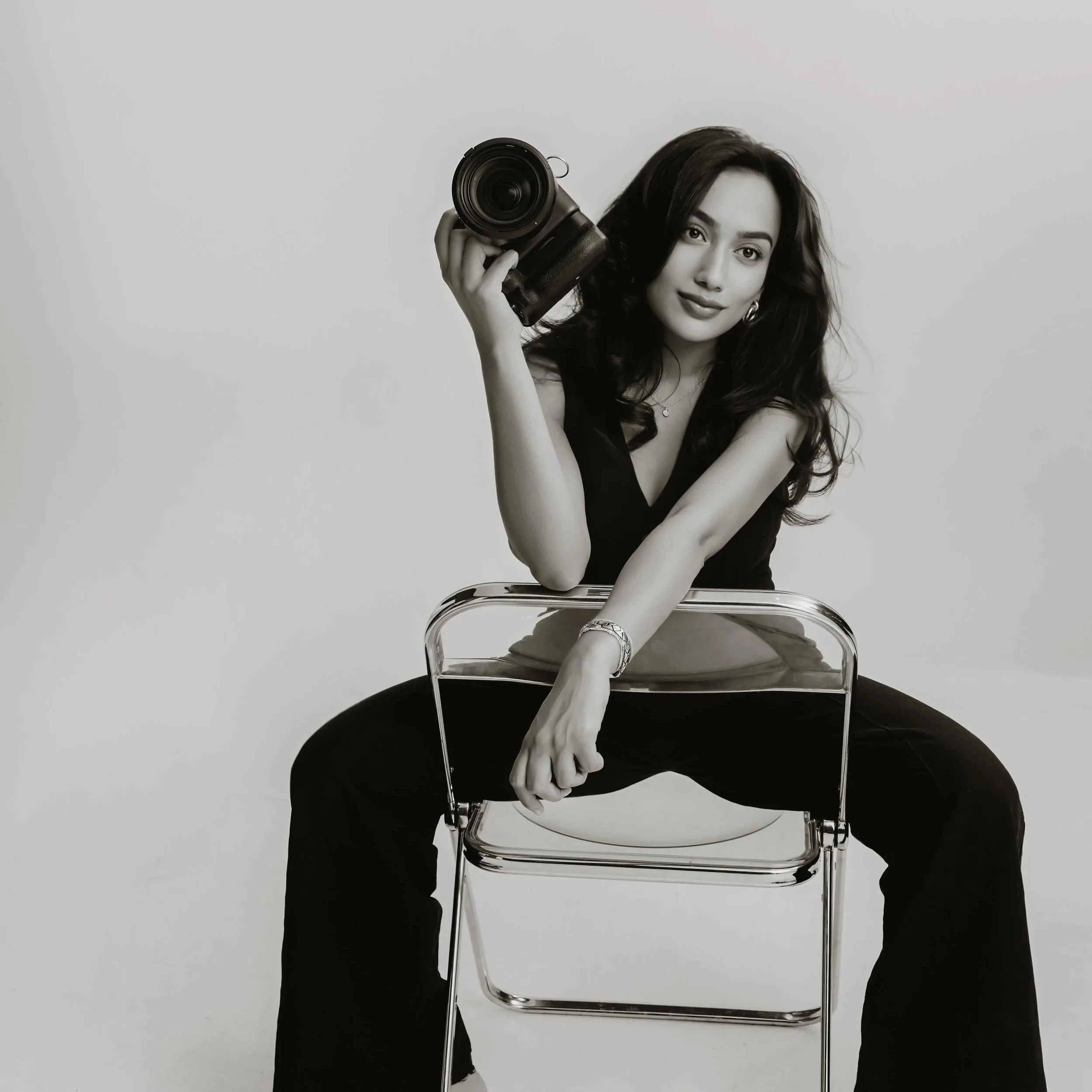 Professional photographer, Squarespace web design client