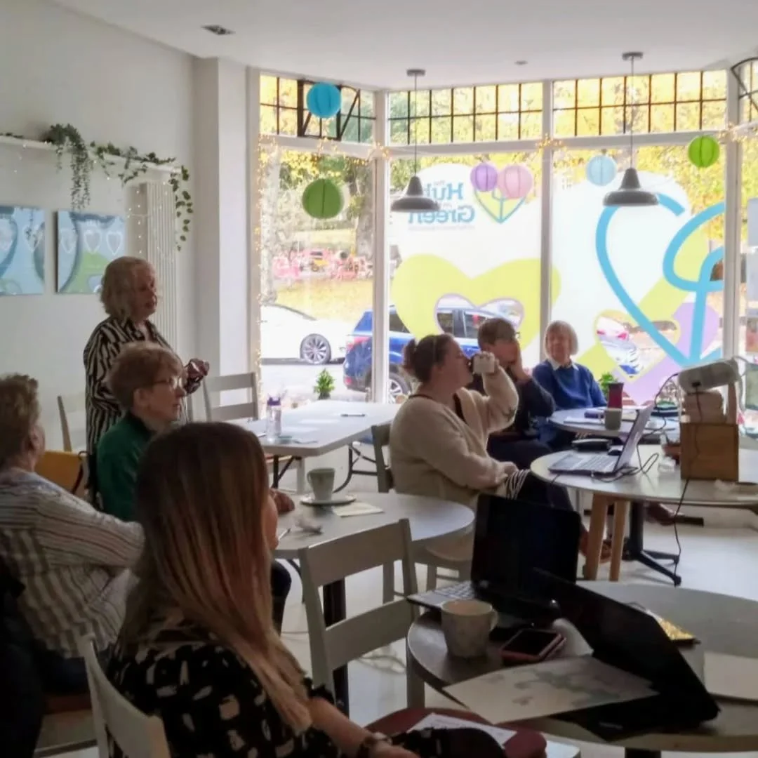 Our Techy Tea party covered #digital topics like 
📱 Phones, QR code, cashless systems 
🤖 AI and how it can simplify tasks and save time 
This was part of @goodthingsfdn
#GetOnlineWeek and hosted by our lovely Ann 
We will be running a session on on