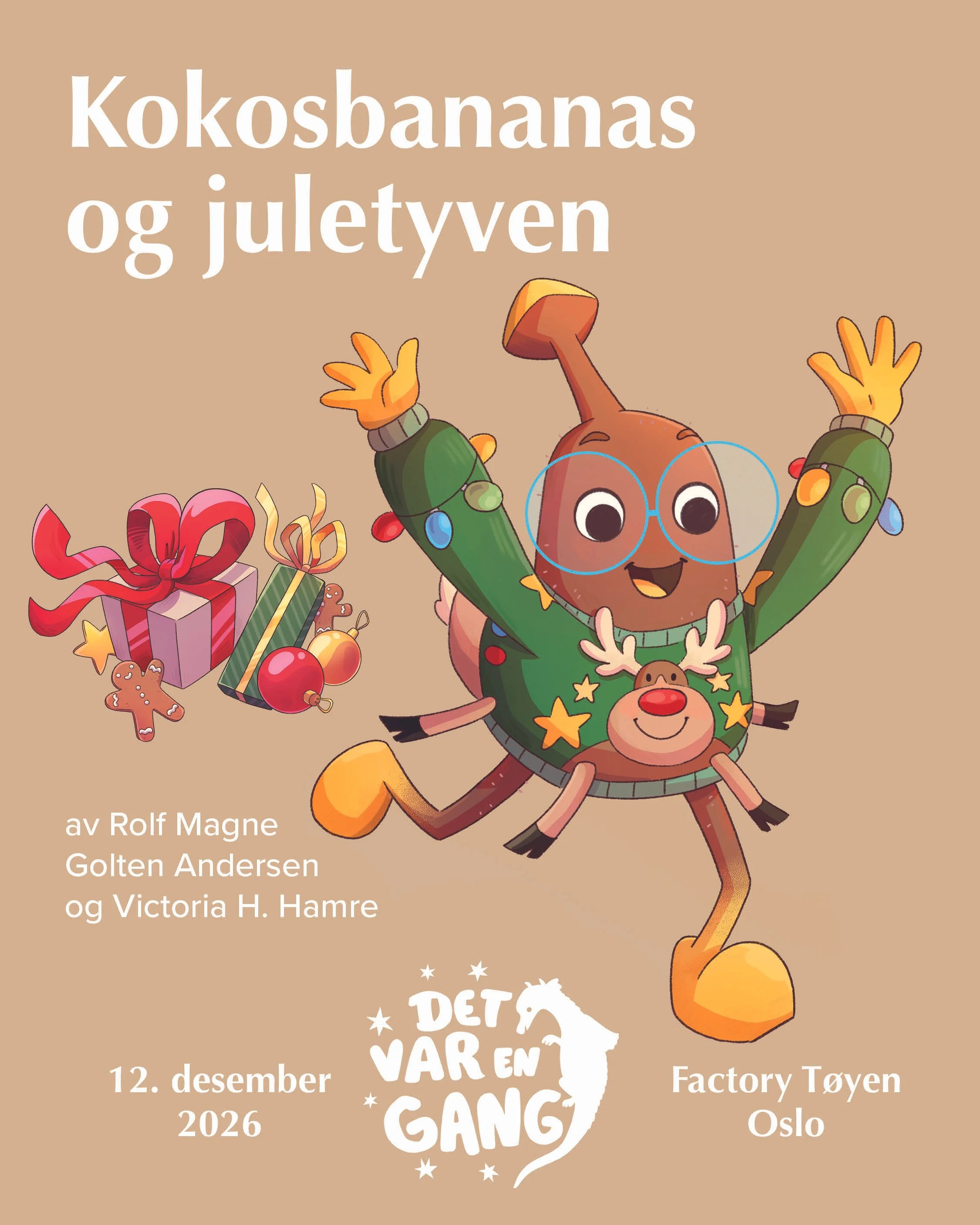 Kokosbananas og juletyven