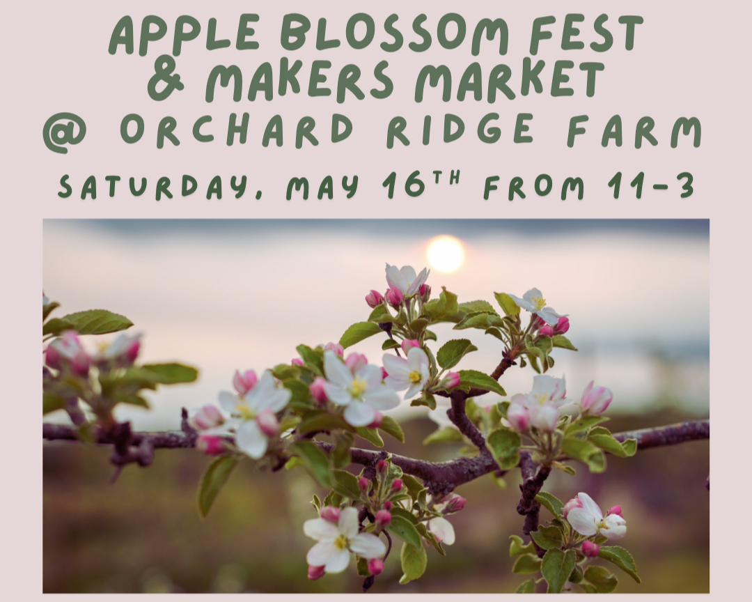 Apple Blossom Festival @ Orchard Ridge Farm