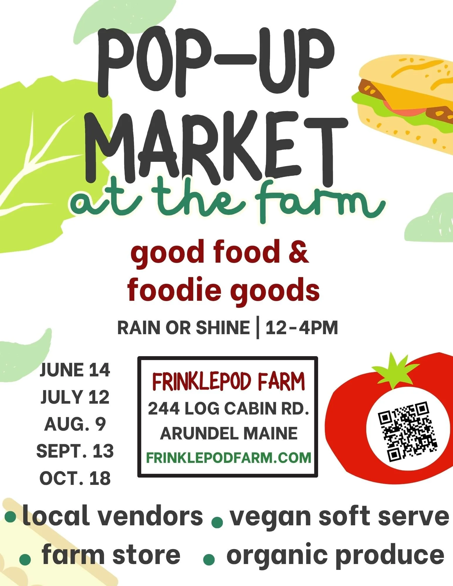 Frinklepod Farm Vegan Pop-Up