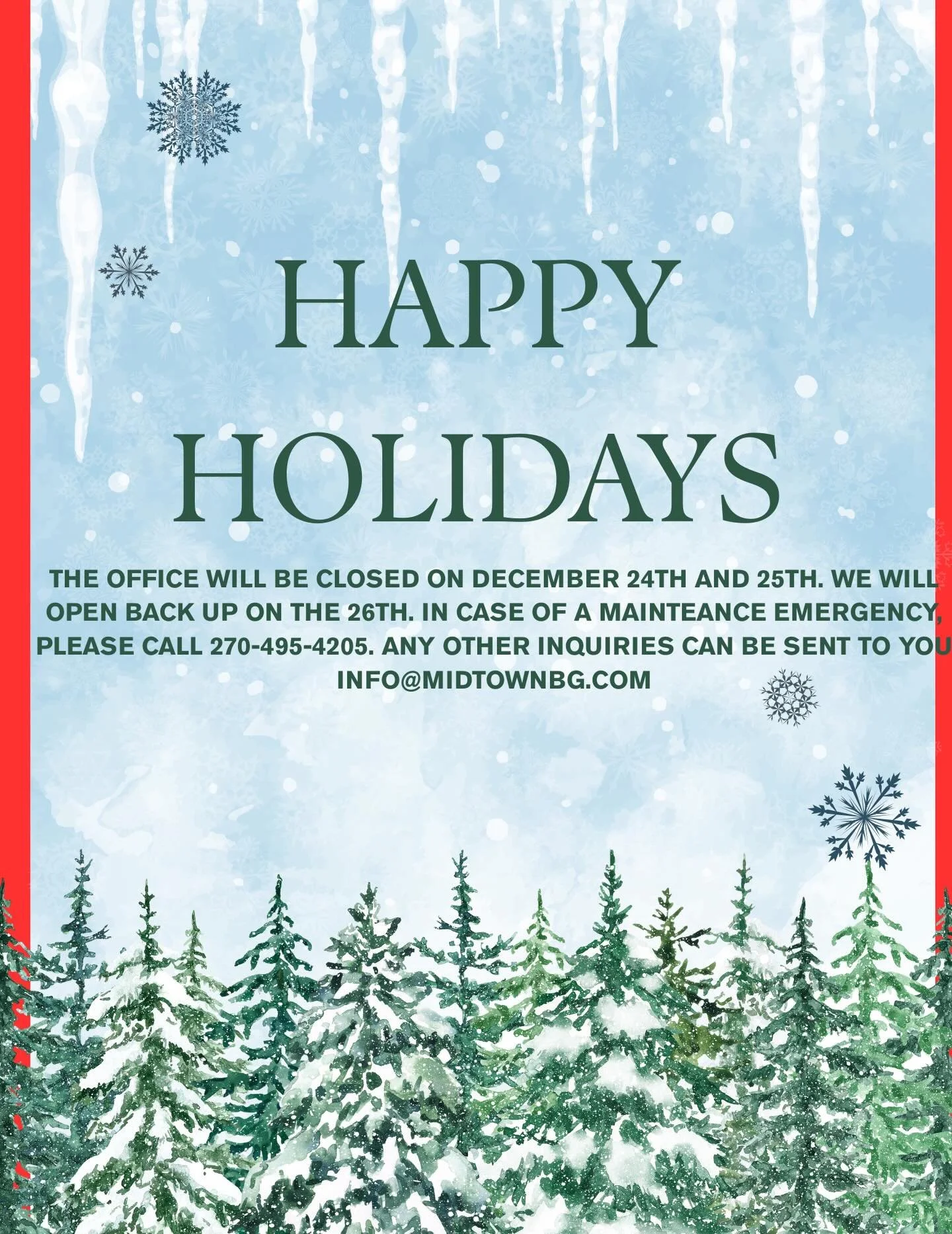 Happy Holidays!! 

While we&rsquo;re away, comment what our next GIVEAWAY should be!🎄🎁❄️