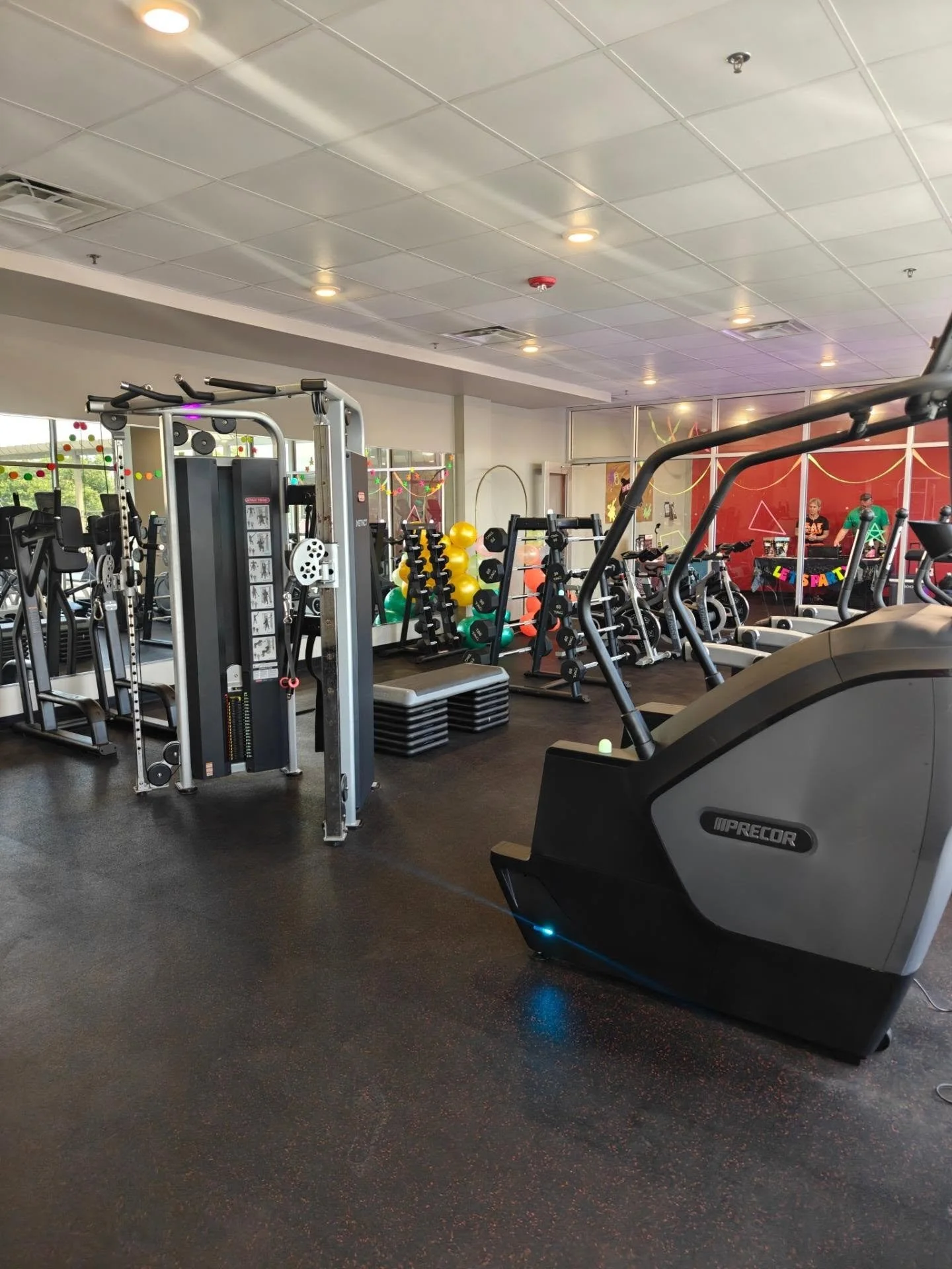 We are at the Fitness Center and ready to party with some great food and drinks!!! See you there! #fitnesscenterreopening #coastalridgerealestate #80sstyle